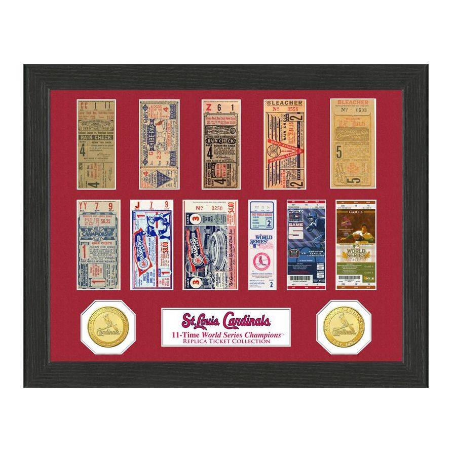 St. Louis Cardinals World Series Ticket Collection - Sports Collectibles, Sports Memorabilia, Sports Fan Shop, Sports Gifts
