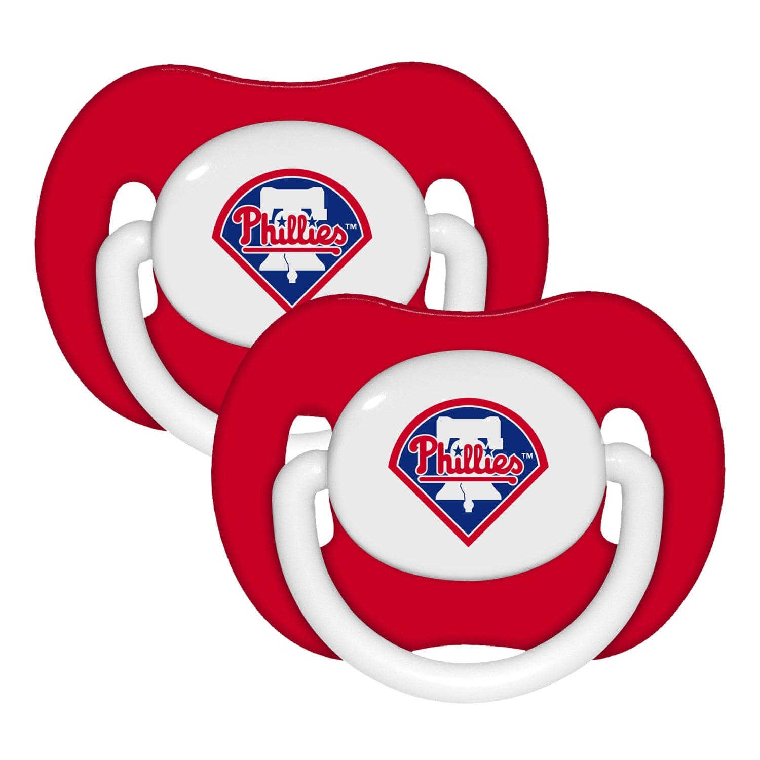 Philadelphia Phillies Pacifier 2-Pack - Sports Gifts, Sports Memorabilia, Sports Collectibles, Fan Shop
