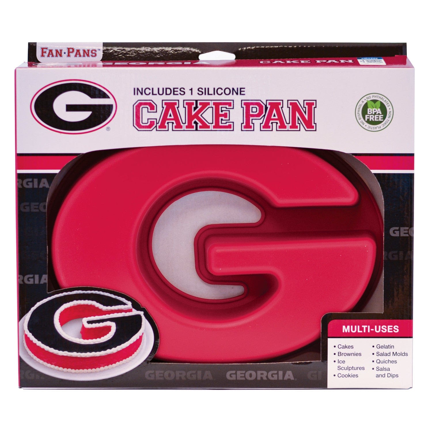 Georgia Bulldogs Cake Pan - Bake Your Team Spirit!
