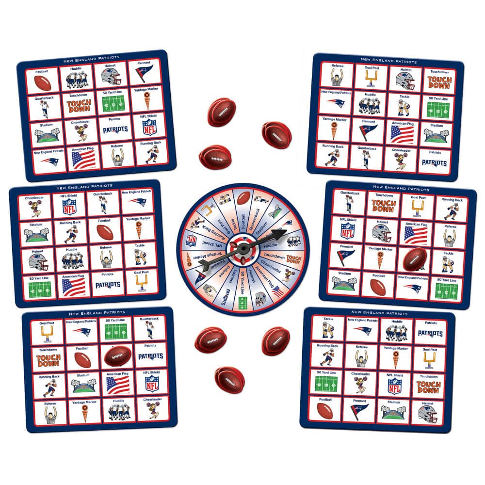 New England Patriots Bingo: Game Day Fun!