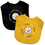 Pittsburgh Steelers Baby Bibs 2-Pack - Yellow & Black
