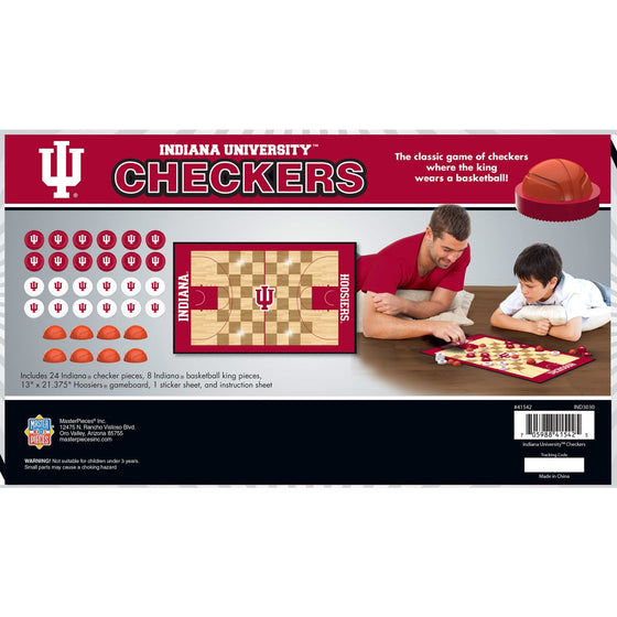 Indiana Hoosiers Checkers - 757 Sports Collectibles