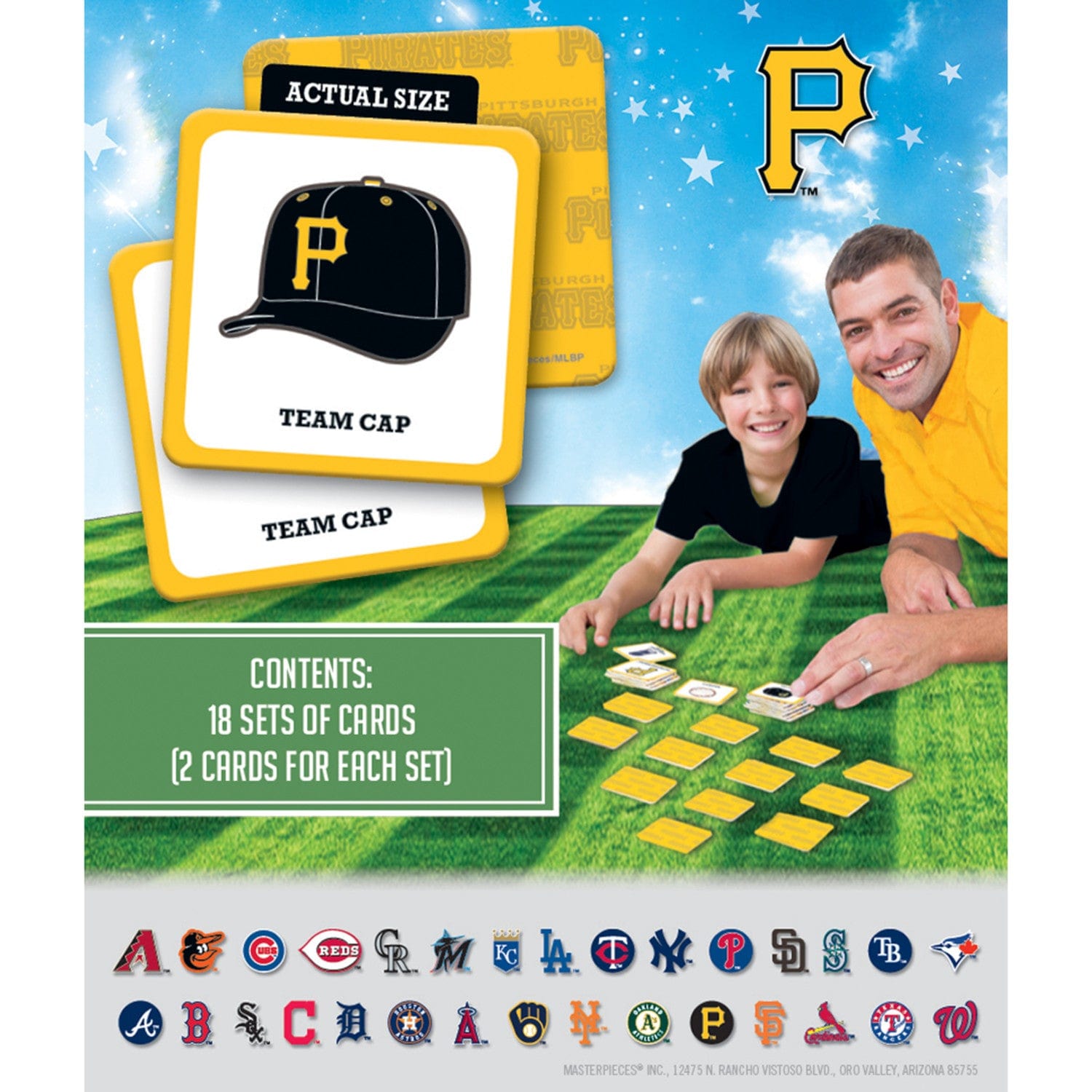 Pittsburgh Pirates Memory Matching Game