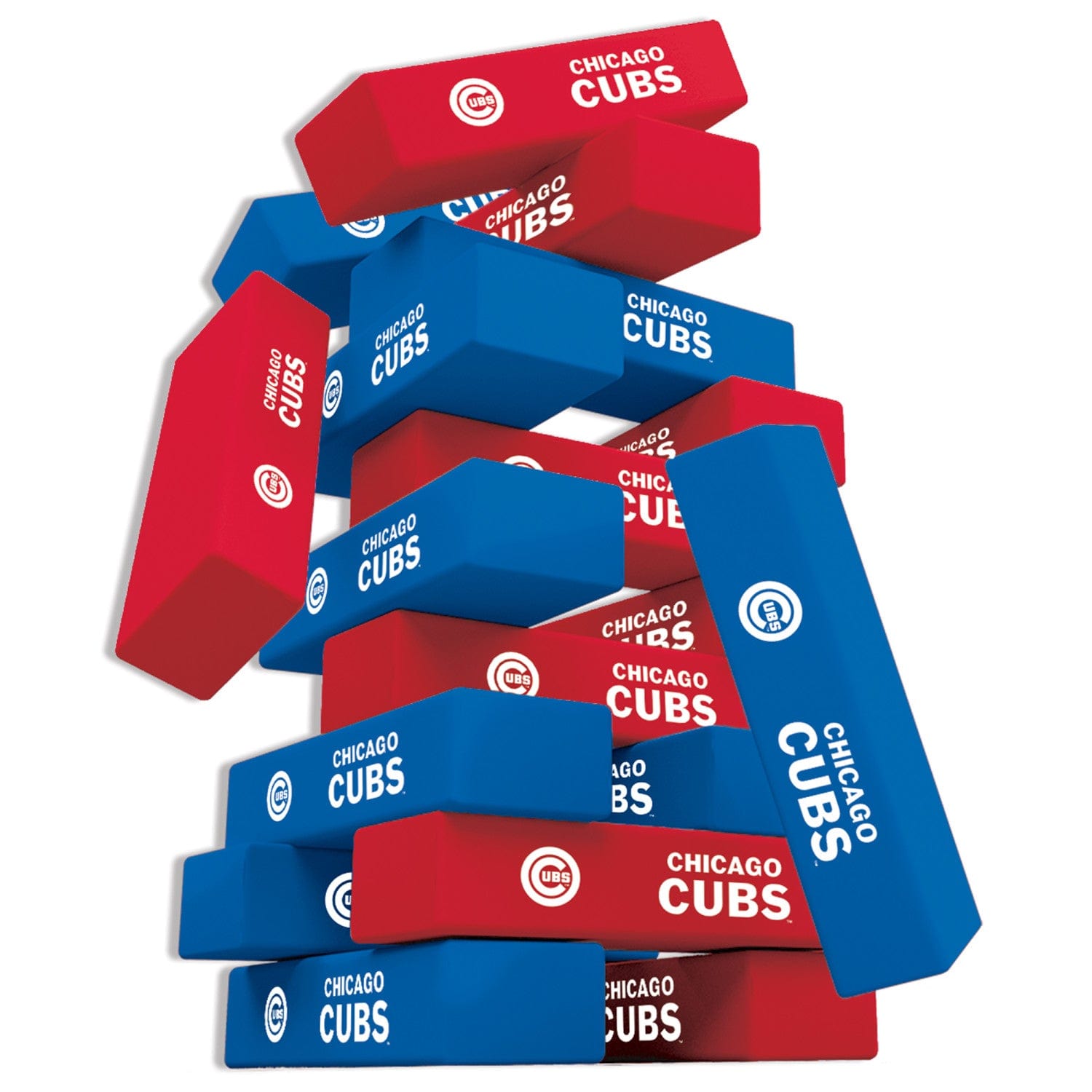 Chicago Cubs Tumble Tower Game - Sports Gifts, Sports Memorabilia, Sports Collectibles, Fan Shop