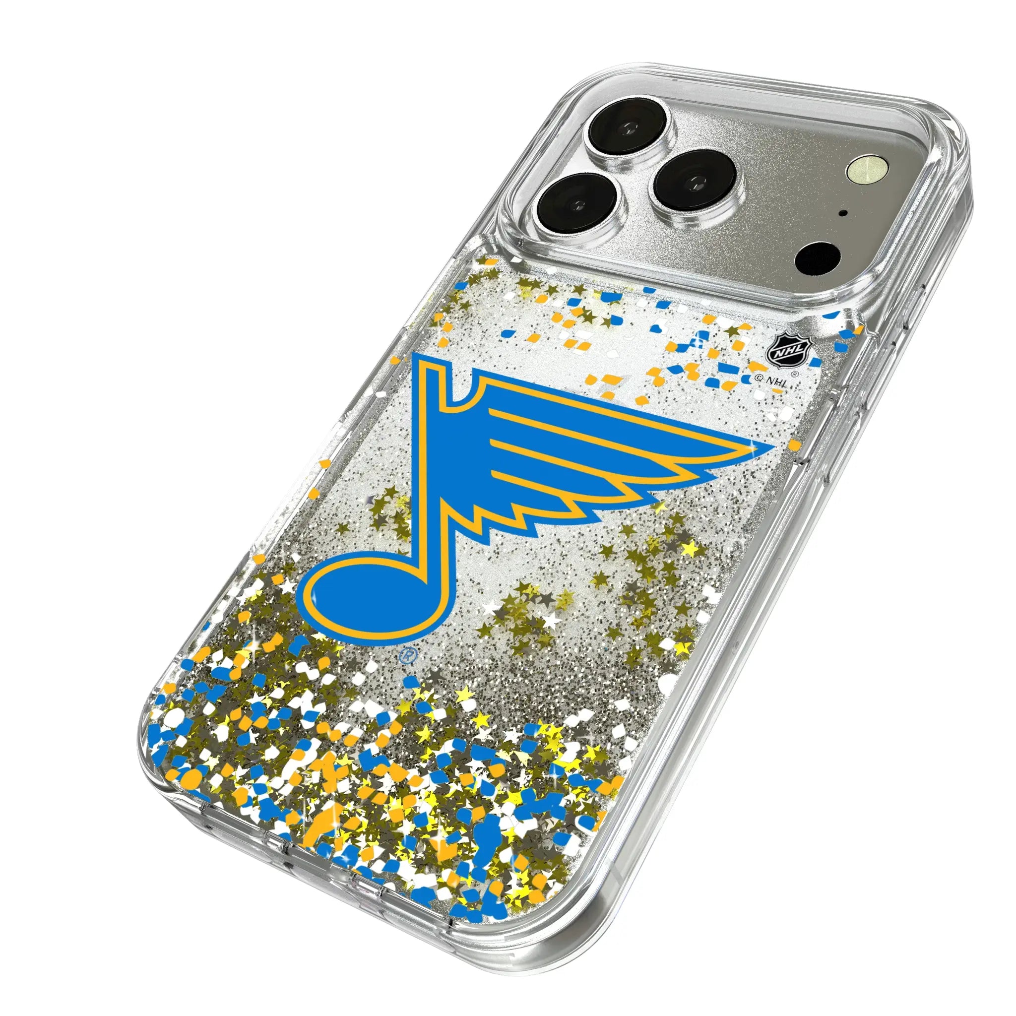 St. Louis Blues Confetti Glitter Phone Case