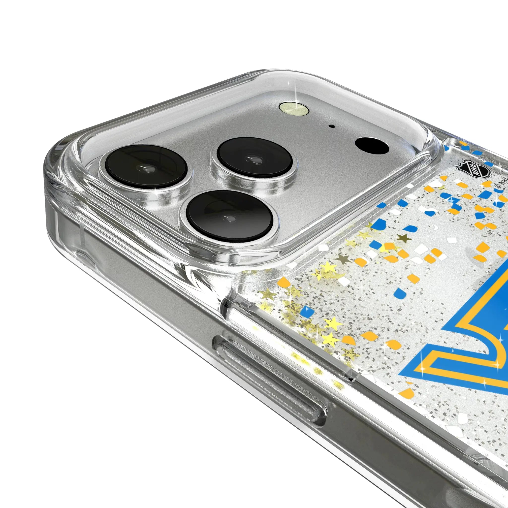 St. Louis Blues Confetti Glitter Phone Case