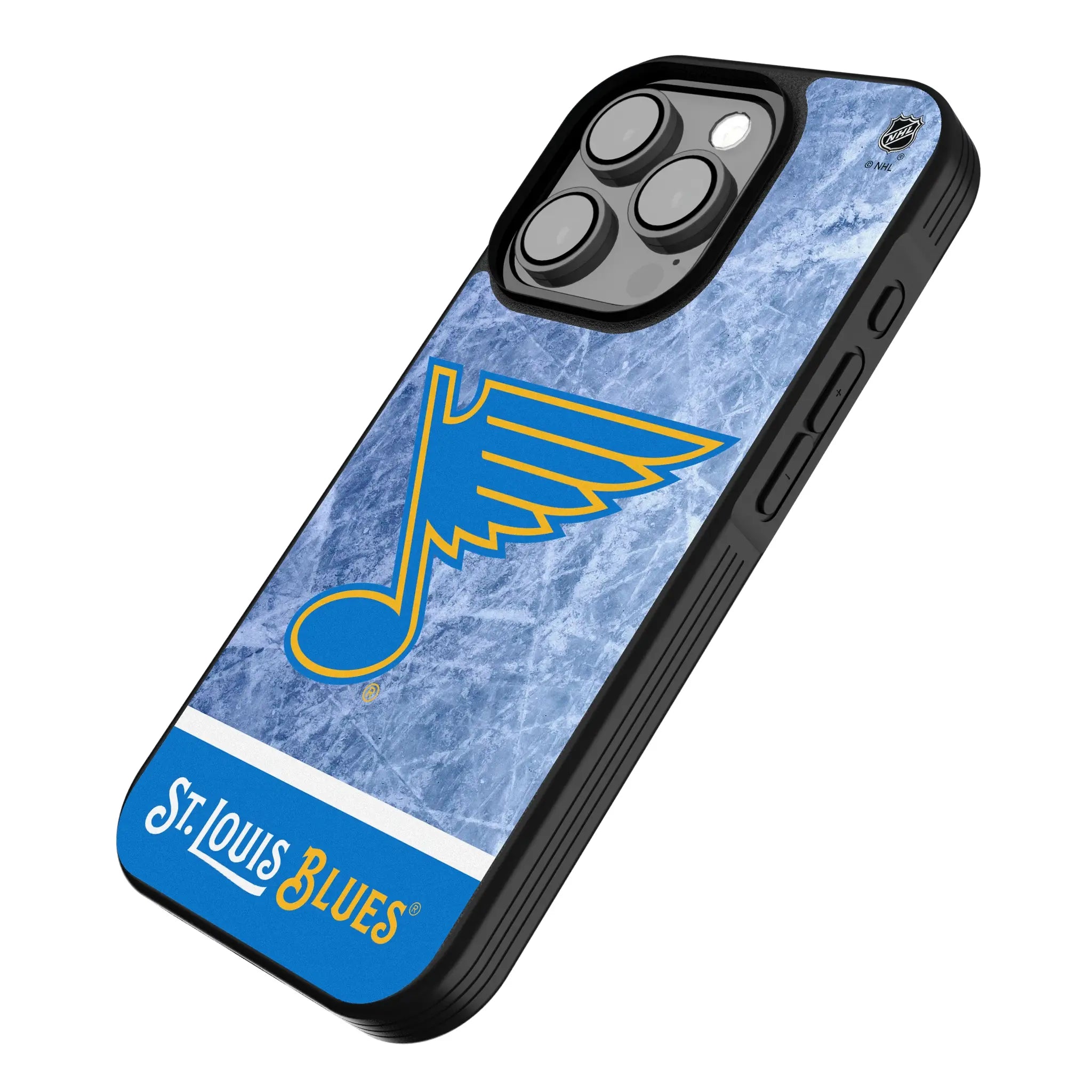 St. Louis Blues Ice Wordmark Bump Phone Case