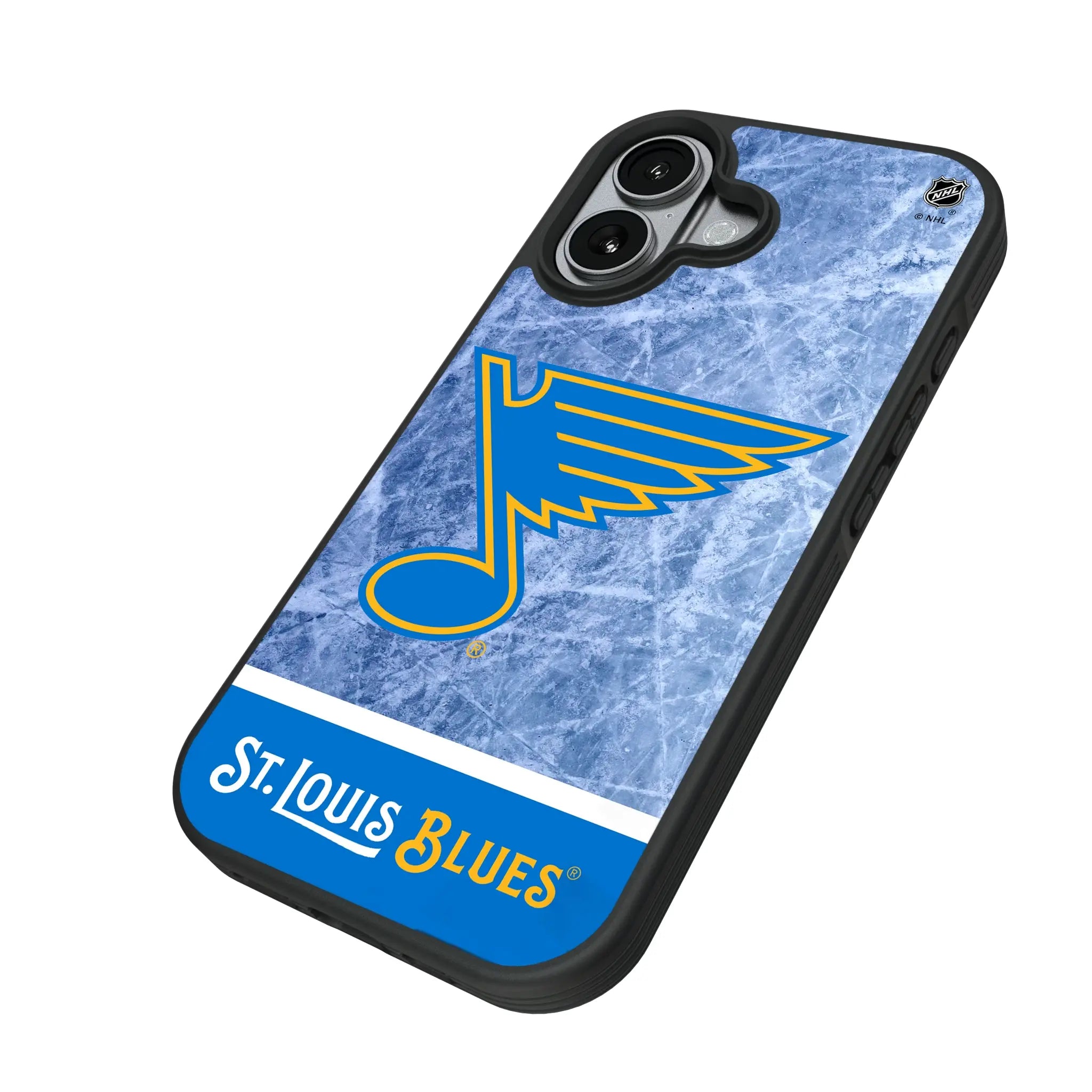 St. Louis Blues Ice Wordmark Bump Phone Case