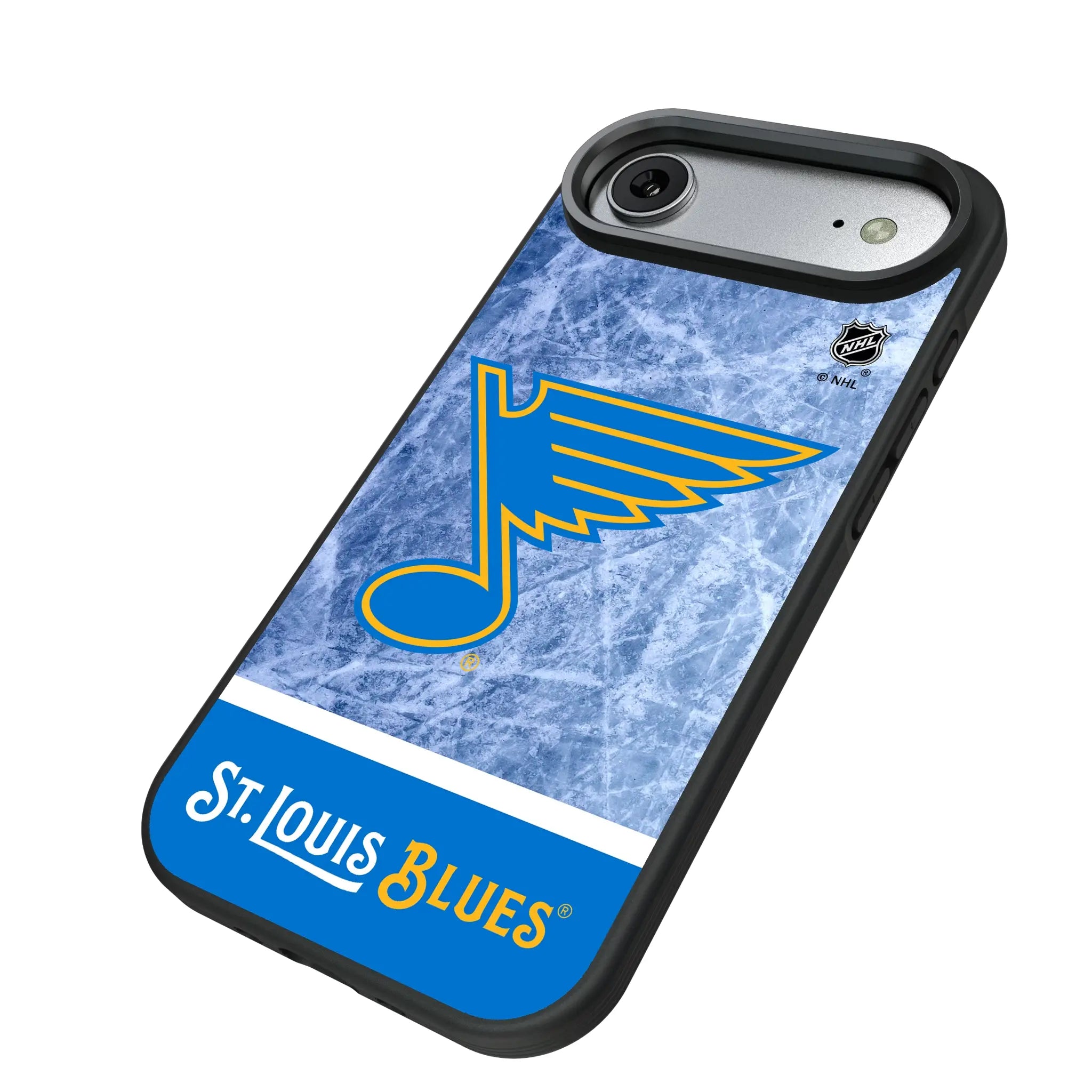 St. Louis Blues Ice Wordmark Bump Phone Case