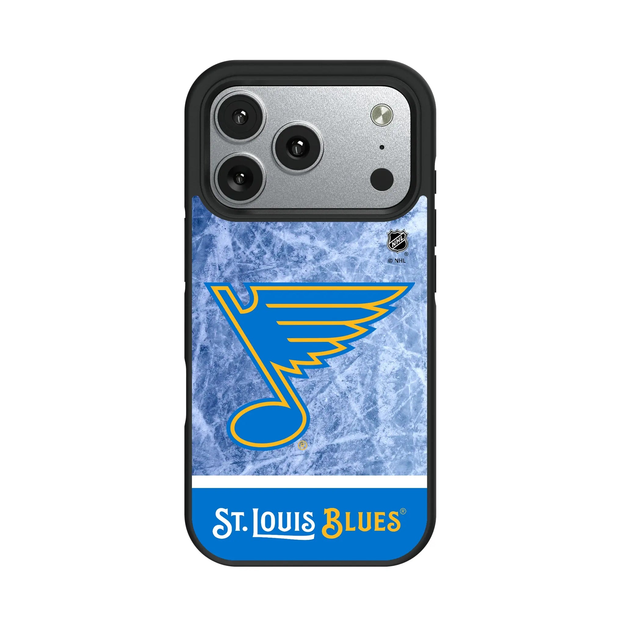 St. Louis Blues Ice Wordmark Bump Phone Case