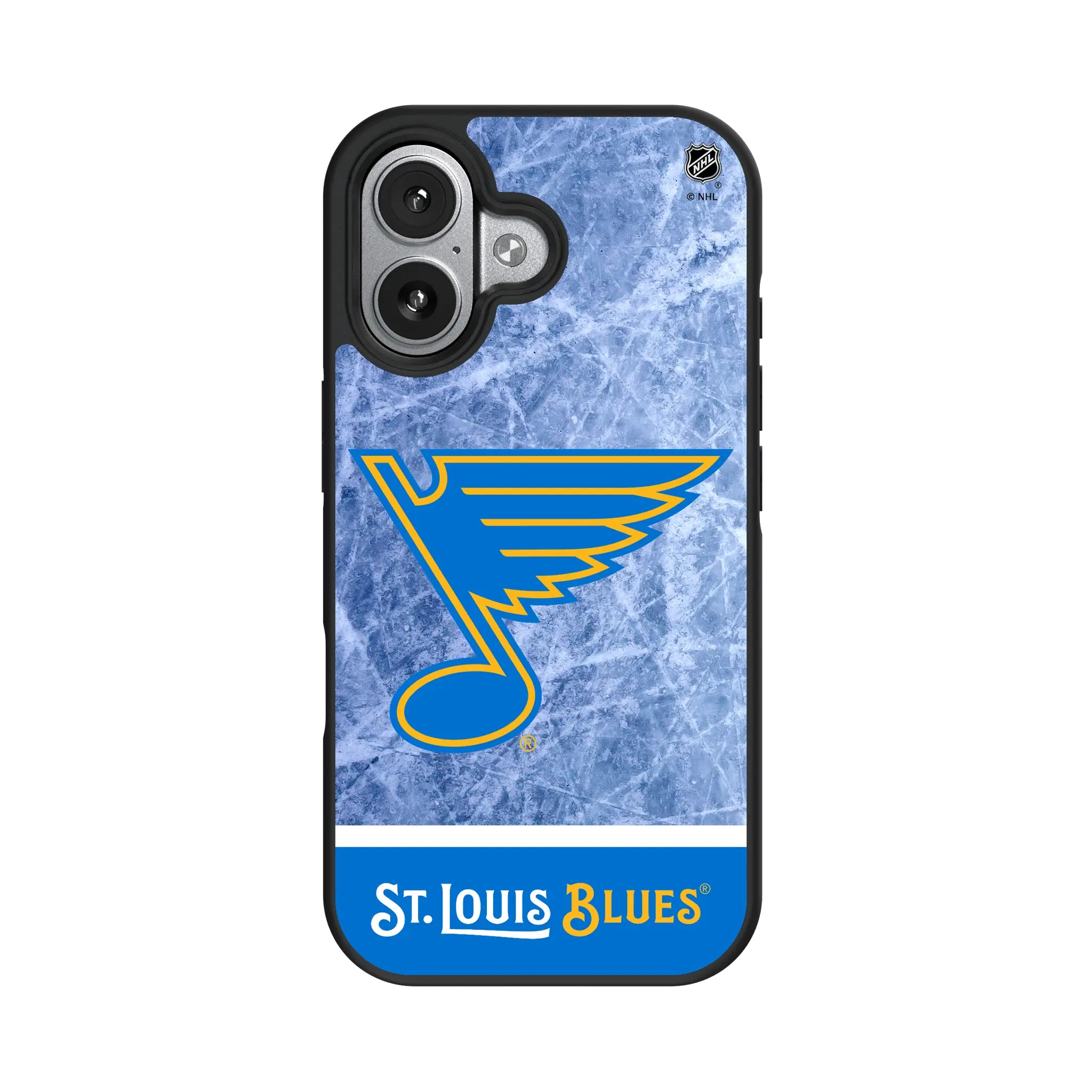 St. Louis Blues Ice Wordmark Bump Phone Case
