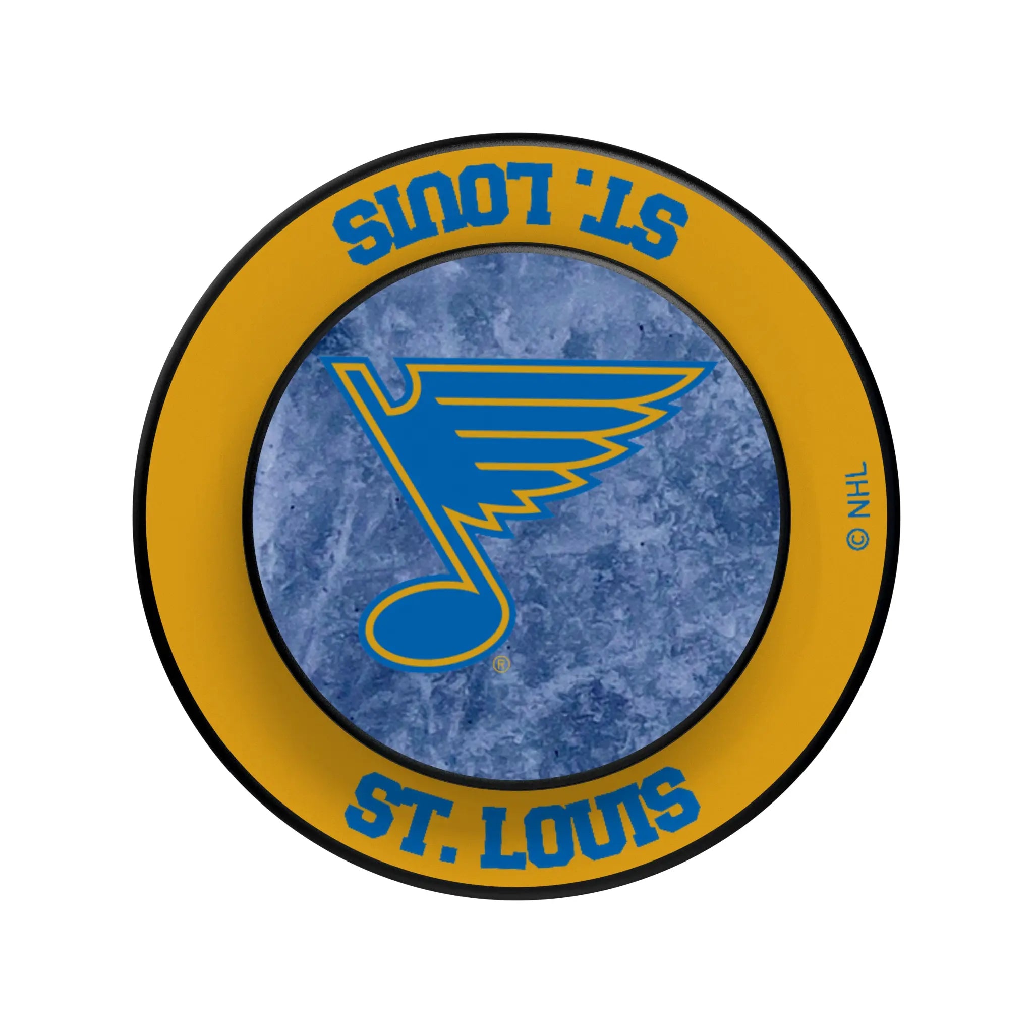 St. Louis Blues Ice Wordmark PopSockets Magnetic Phone Grip and Stand