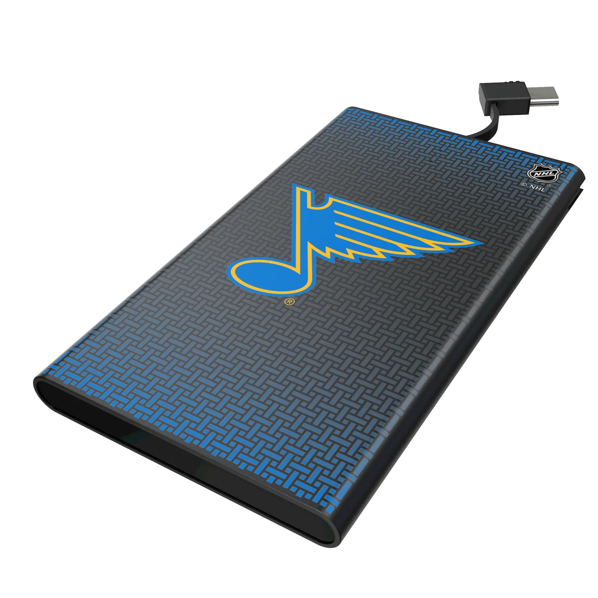 St. Louis Blues Linen 5000mAh Flat Powerbank