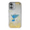 St. Louis Blues Linen Glitter Phone Case