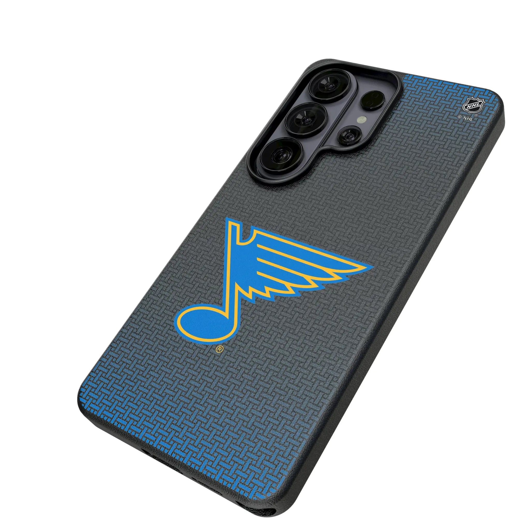 St. Louis Blues Linen MagSafe Compatible Phone Case for Samsung Galaxy