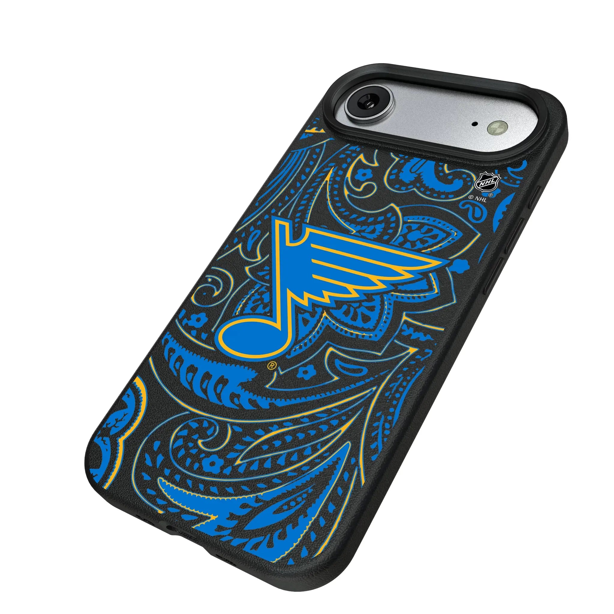 St. Louis Blues Paisley MagSafe Compatible Phone Case for Apple iPhone
