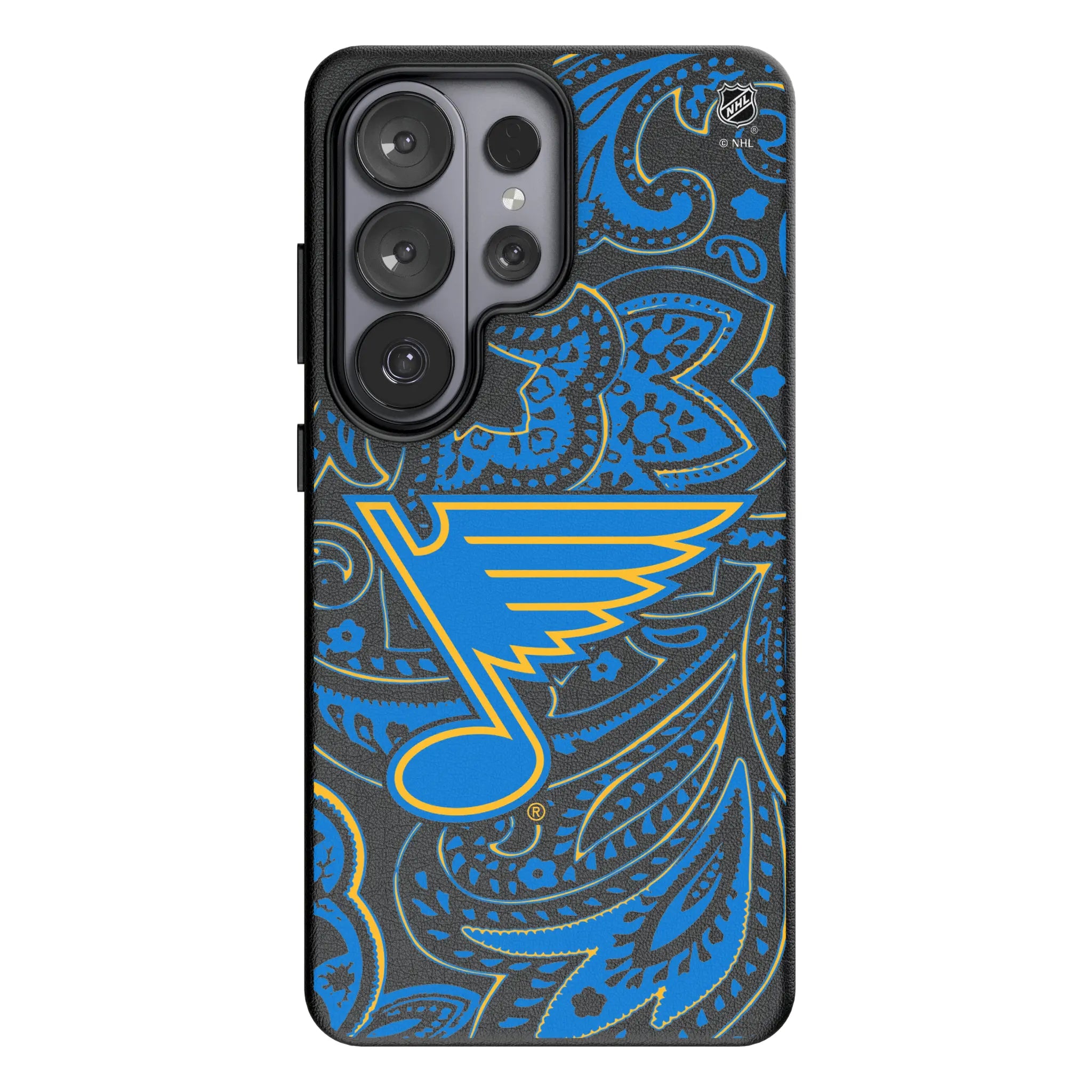 St. Louis Blues Paisley MagSafe Compatible Phone Case for Samsung Galaxy