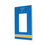St. Louis Blues Stripe Hidden-Screw Light Switch Plate