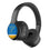 St. Louis Blues Stripe Wireless Over-Ear BT Headphones With Case