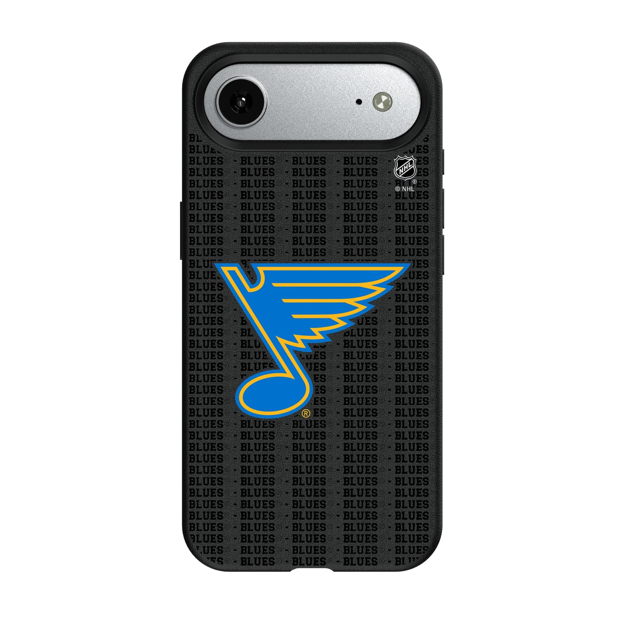 St. Louis Blues Text Backdrop MagSafe Compatible Phone Case for Apple iPhone - Sports Gifts, Sports Memorabilia, Sports Collectibles, Fan Shop