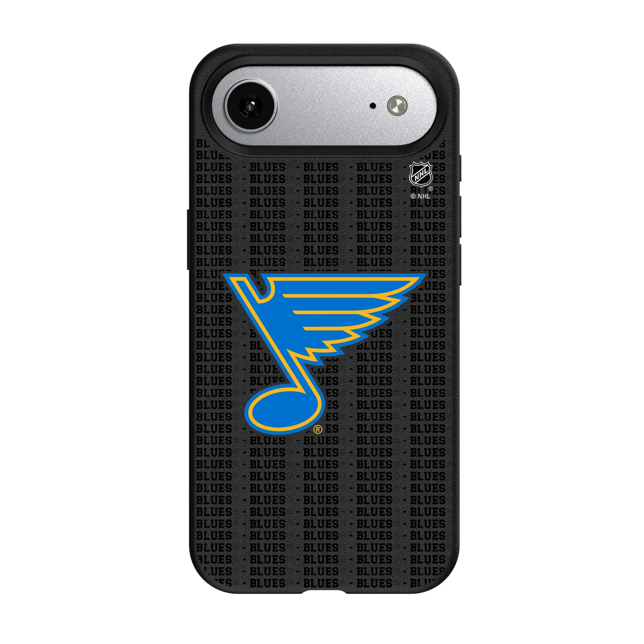 St. Louis Blues Text Backdrop MagSafe Compatible Phone Case for Apple iPhone