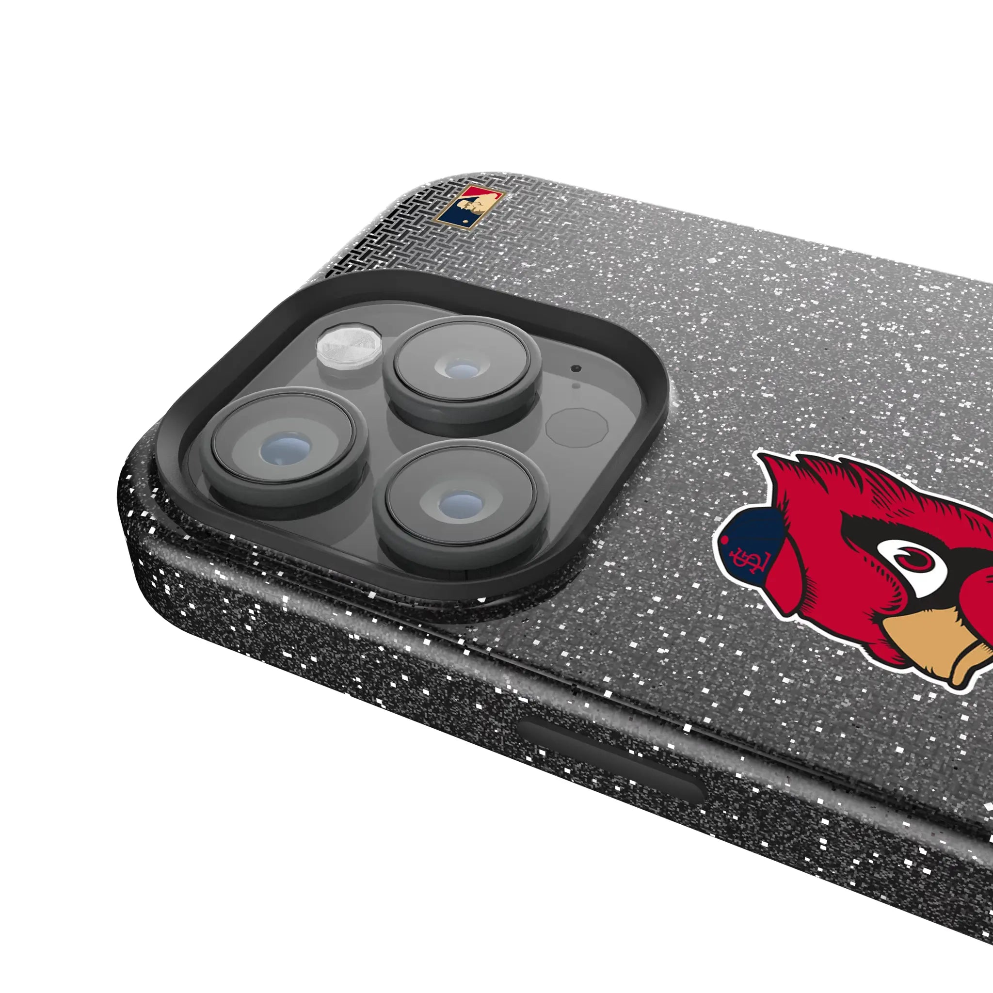 St Louis Cardinals 1950s - Cooperstown Collection Linen Bling Phone Case for Apple iPhone