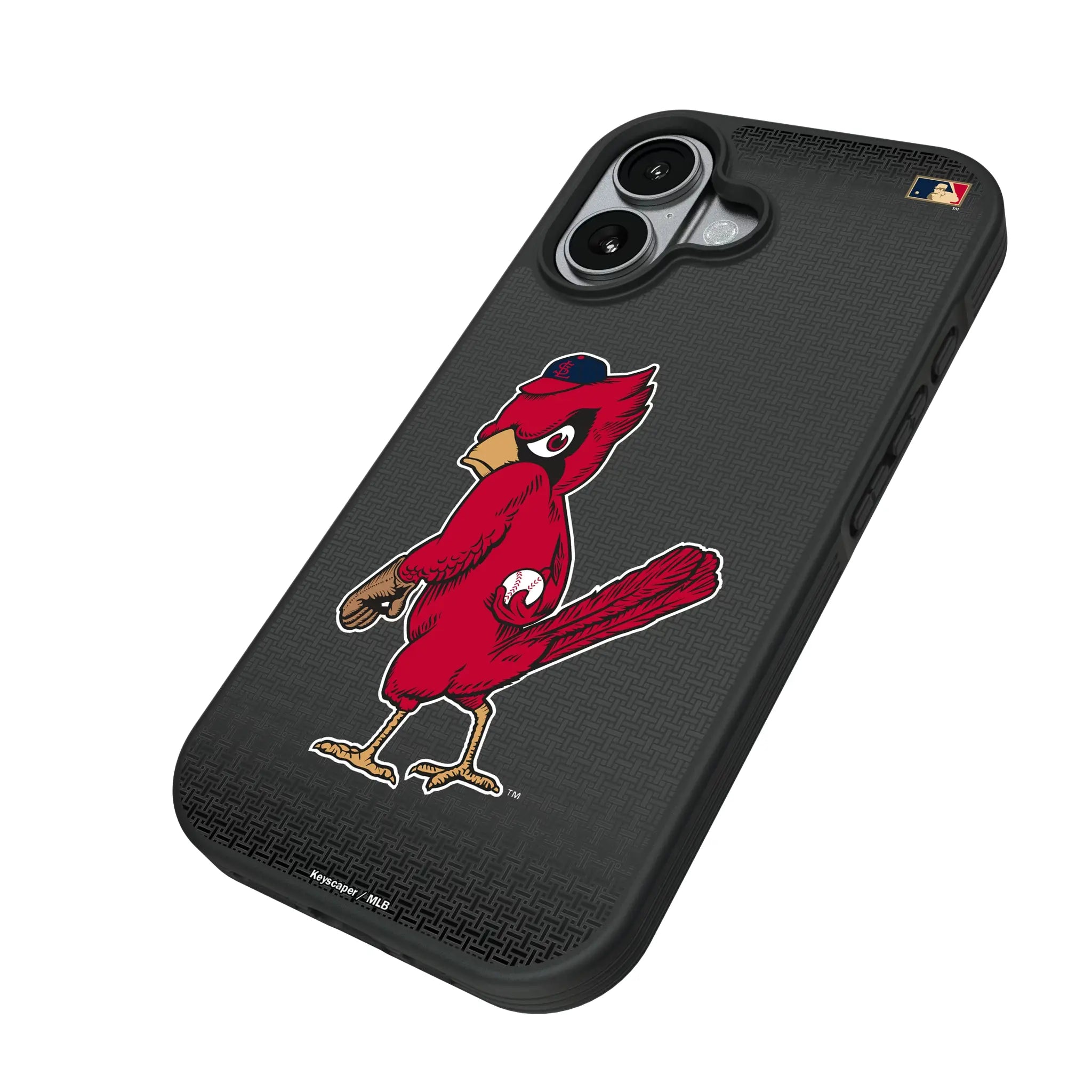 St Louis Cardinals 1950s - Cooperstown Collection Linen Bump Phone Case