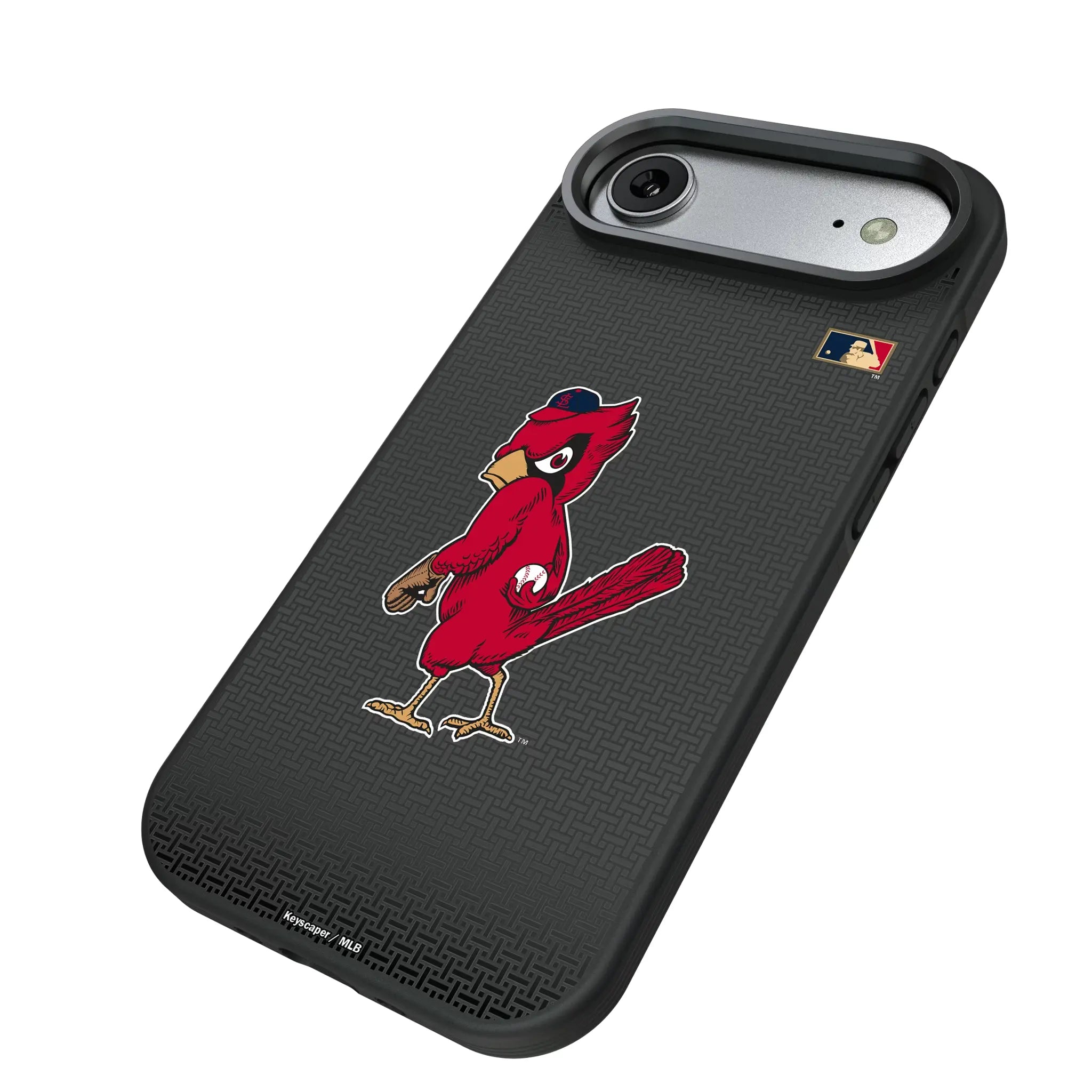 St Louis Cardinals 1950s - Cooperstown Collection Linen Bump Phone Case
