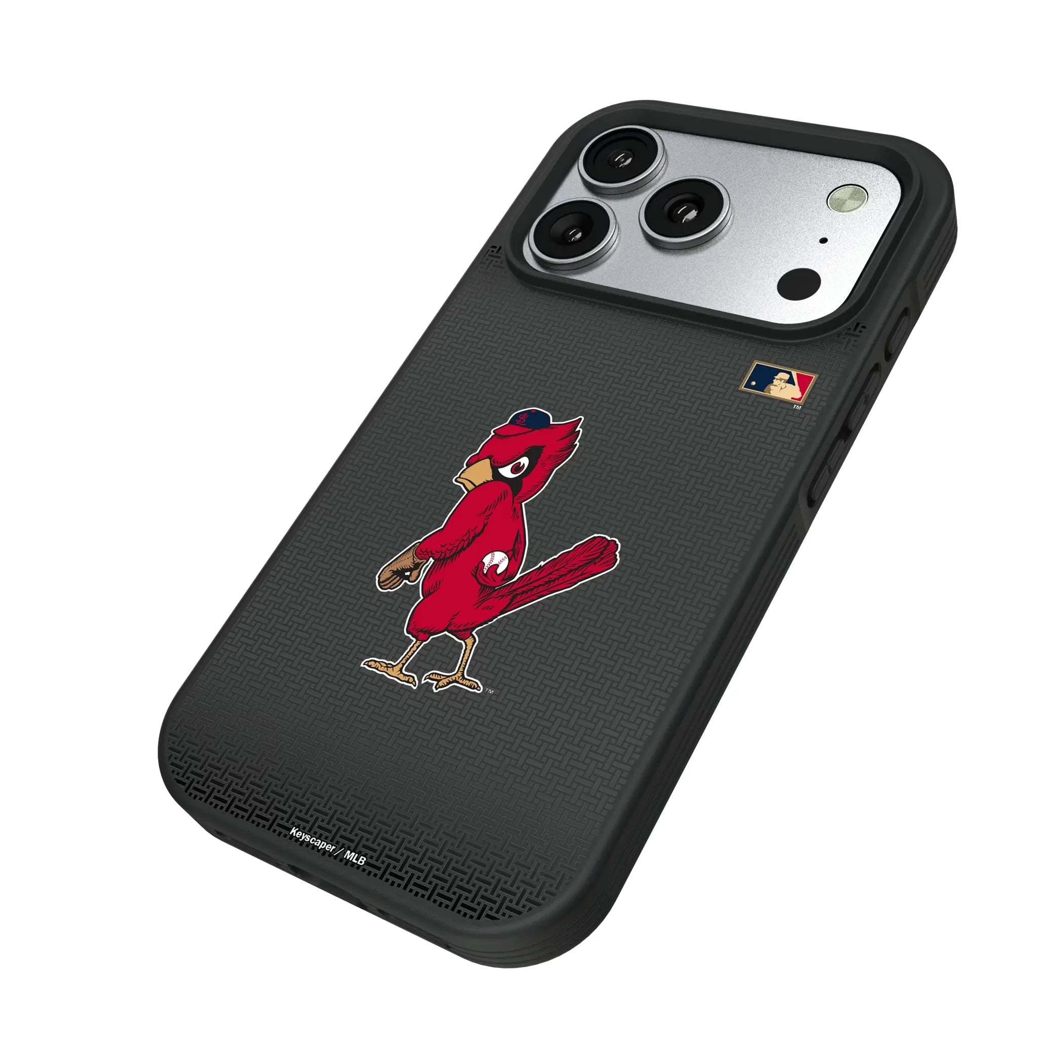 St Louis Cardinals 1950s - Cooperstown Collection Linen Bump Phone Case