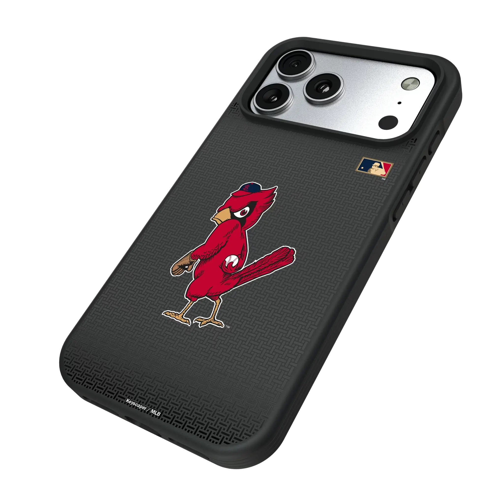 St Louis Cardinals 1950s - Cooperstown Collection Linen Bump Phone Case
