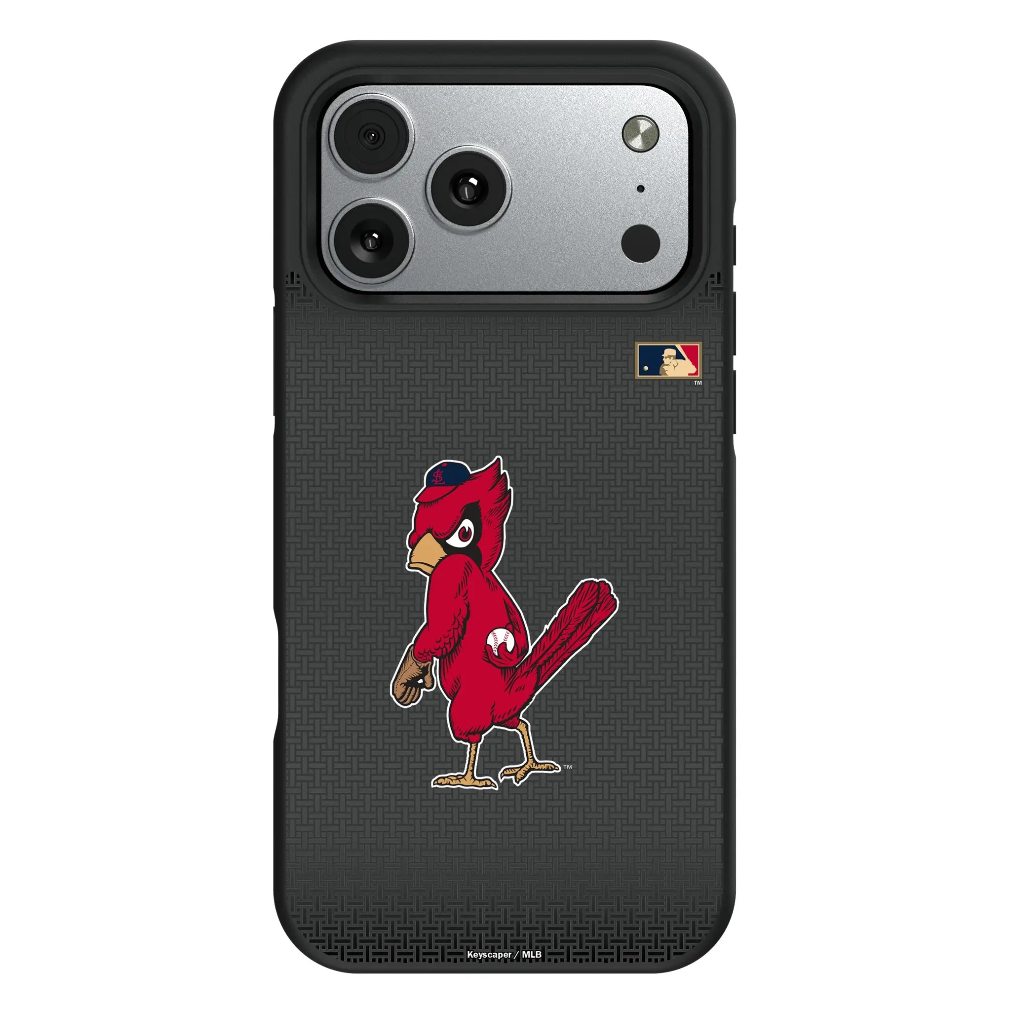 St Louis Cardinals 1950s - Cooperstown Collection Linen Bump Phone Case