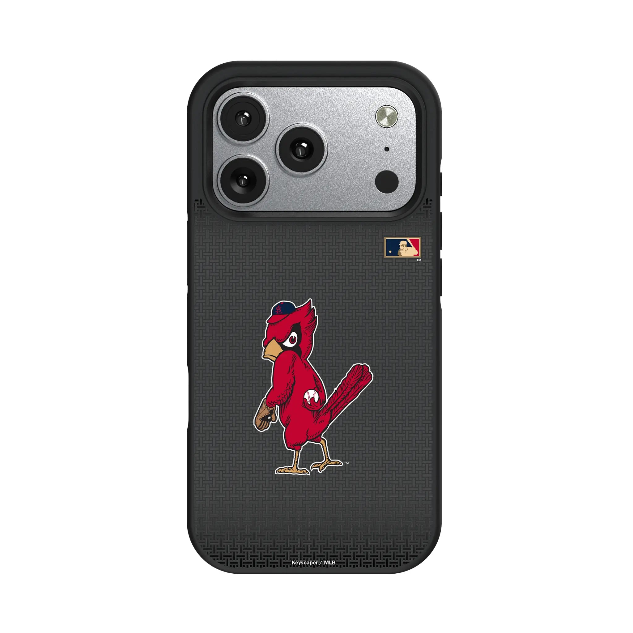 St Louis Cardinals 1950s - Cooperstown Collection Linen Bump Phone Case