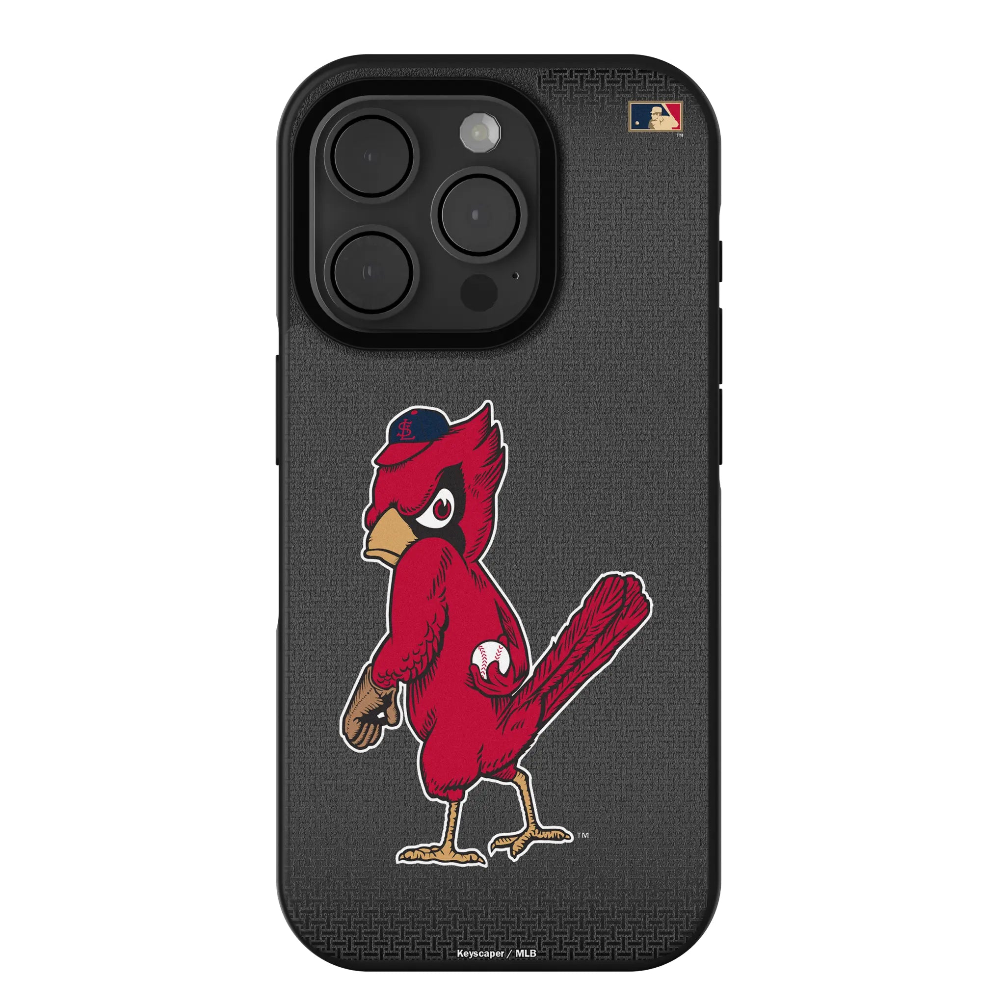 St Louis Cardinals 1950s - Cooperstown Collection Linen Bump Phone Case