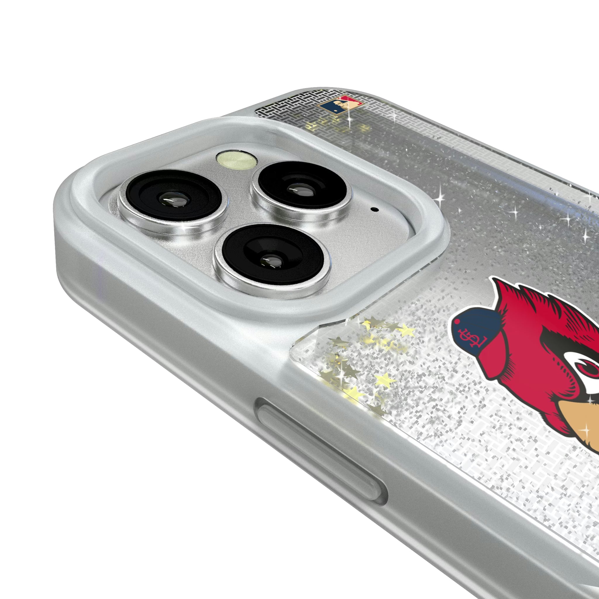 St Louis Cardinals 1950s - Cooperstown Collection Linen Glitter Phone Case