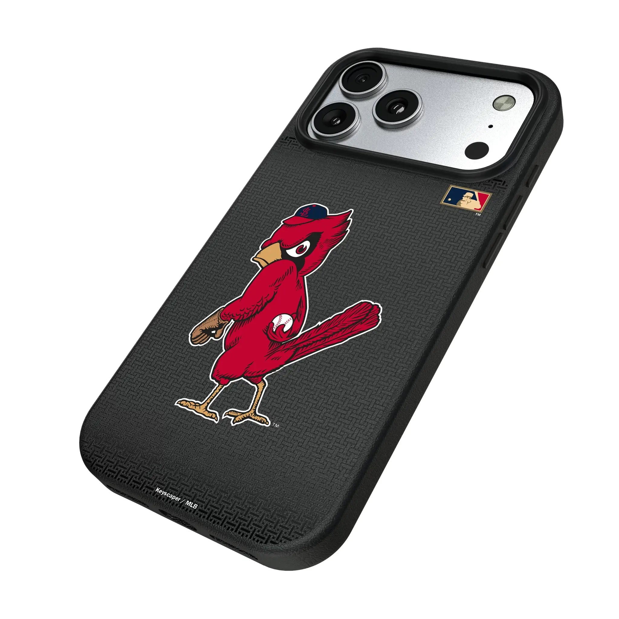 St Louis Cardinals 1950s - Cooperstown Collection Linen MagSafe Compatible Phone Case for Apple iPhone