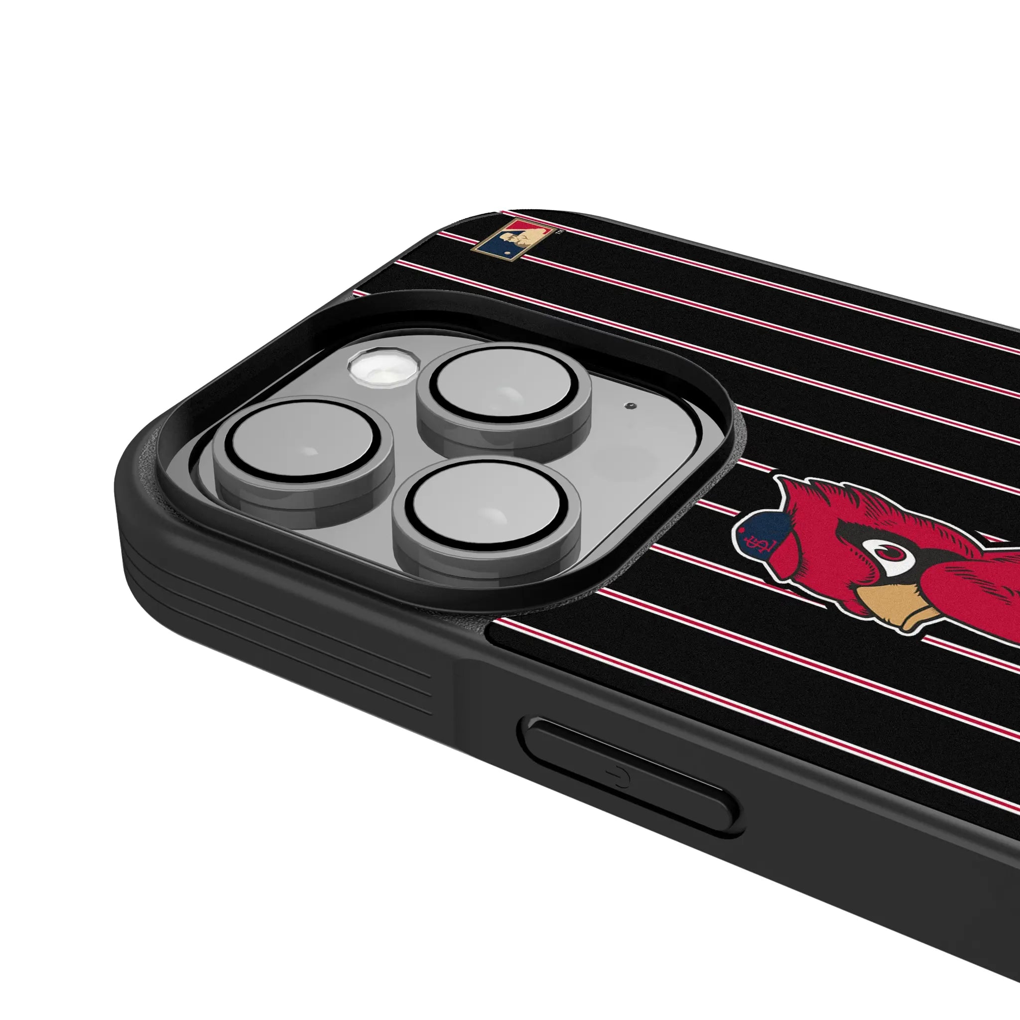 St Louis Cardinals 1950s - Cooperstown Collection Pinstripe Bump Phone Case