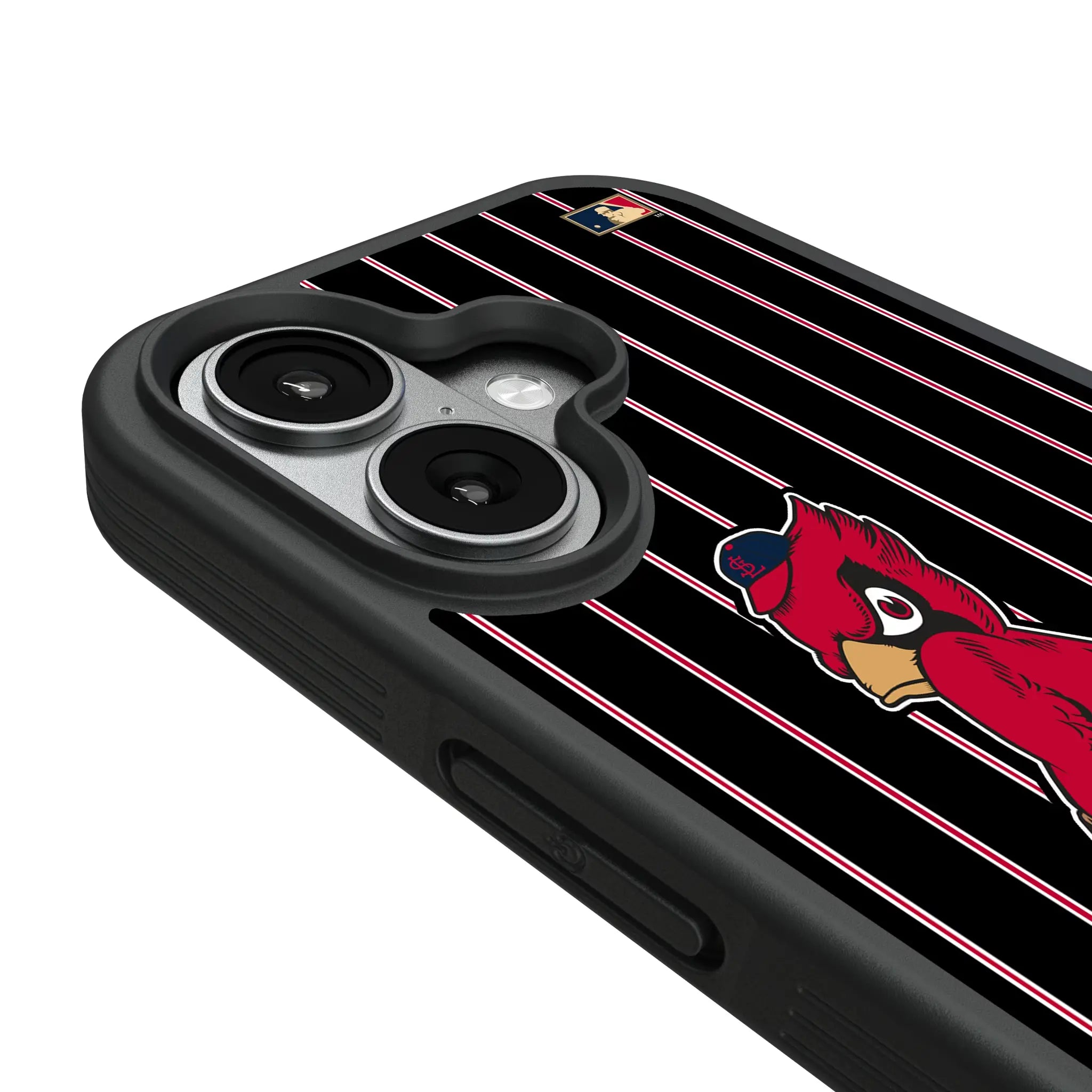 St Louis Cardinals 1950s - Cooperstown Collection Pinstripe Bump Phone Case