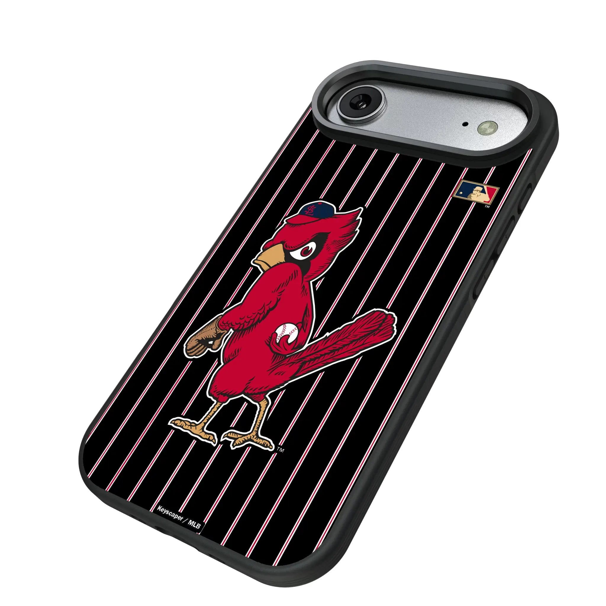 St Louis Cardinals 1950s - Cooperstown Collection Pinstripe Bump Phone Case