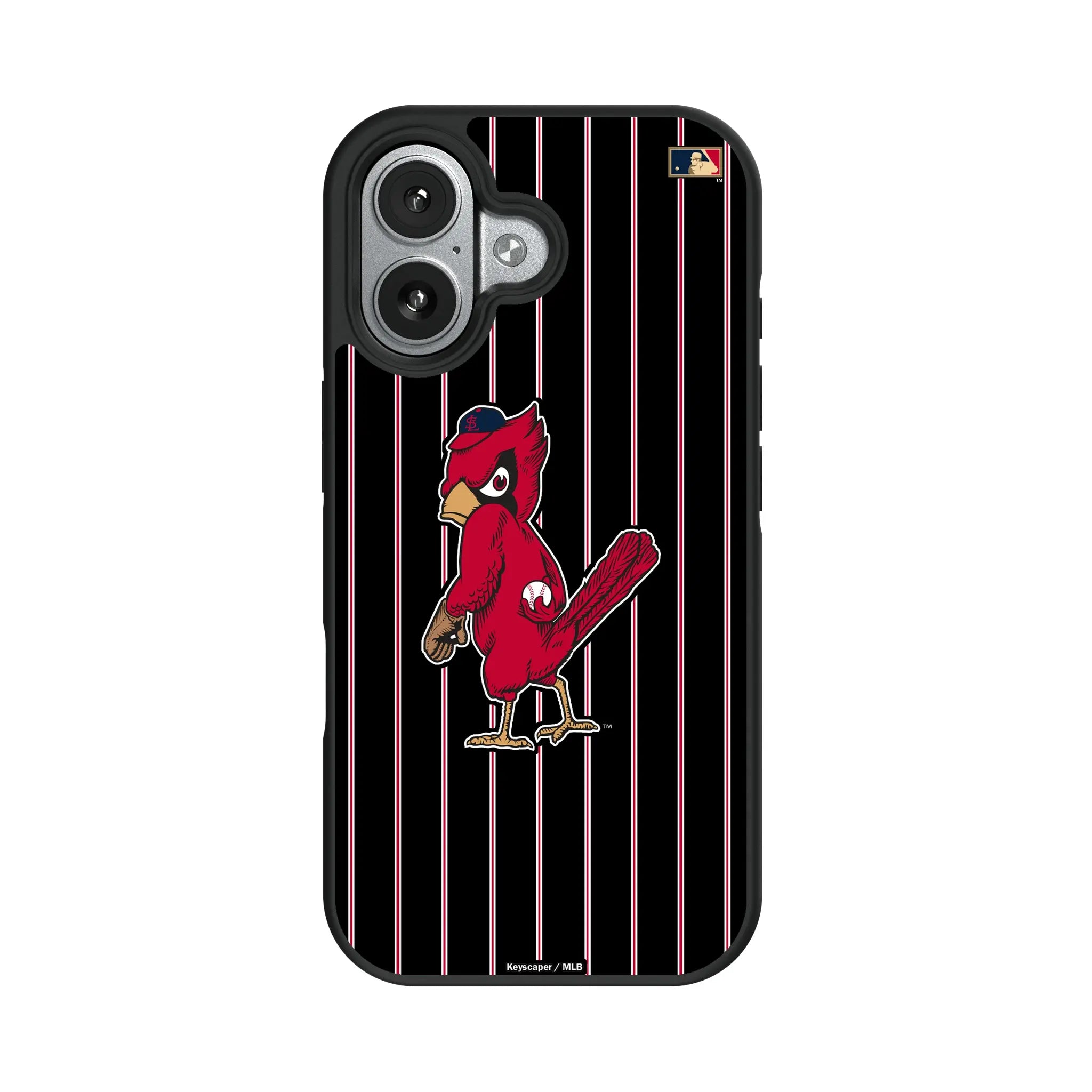 St Louis Cardinals 1950s - Cooperstown Collection Pinstripe Bump Phone Case