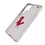 St Louis Cardinals 1950s - Cooperstown Collection Pinstripe Clear Phone Case for Samsung Galaxy