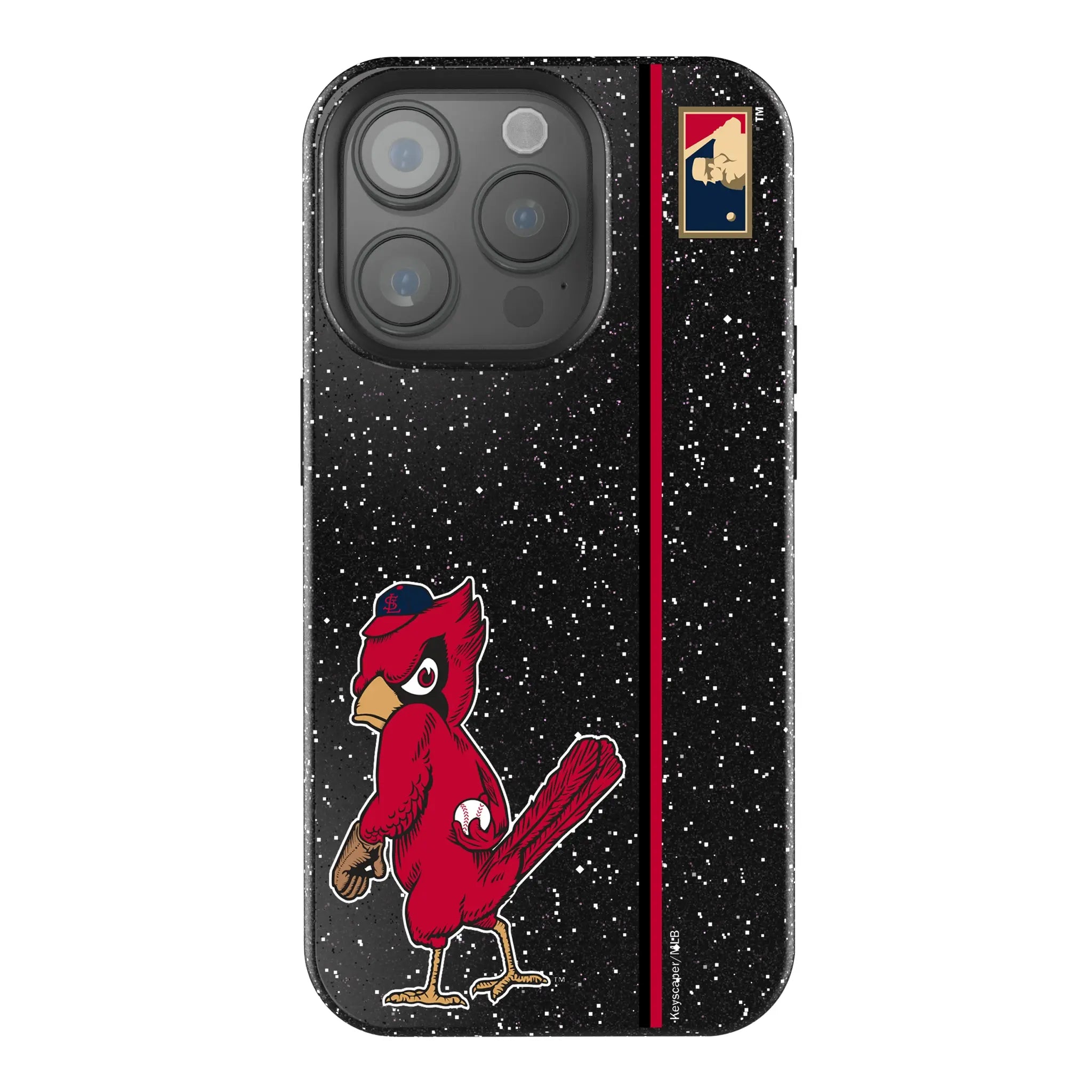 St Louis Cardinals 1950s - Cooperstown Collection Sidebar Bling Phone Case