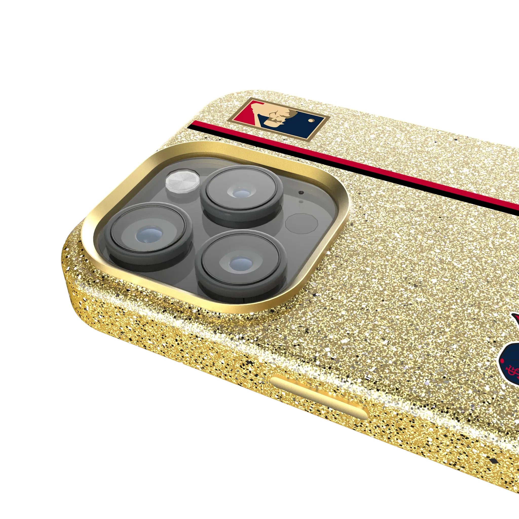 St Louis Cardinals 1950s - Cooperstown Collection Sidebar Bling Phone Case