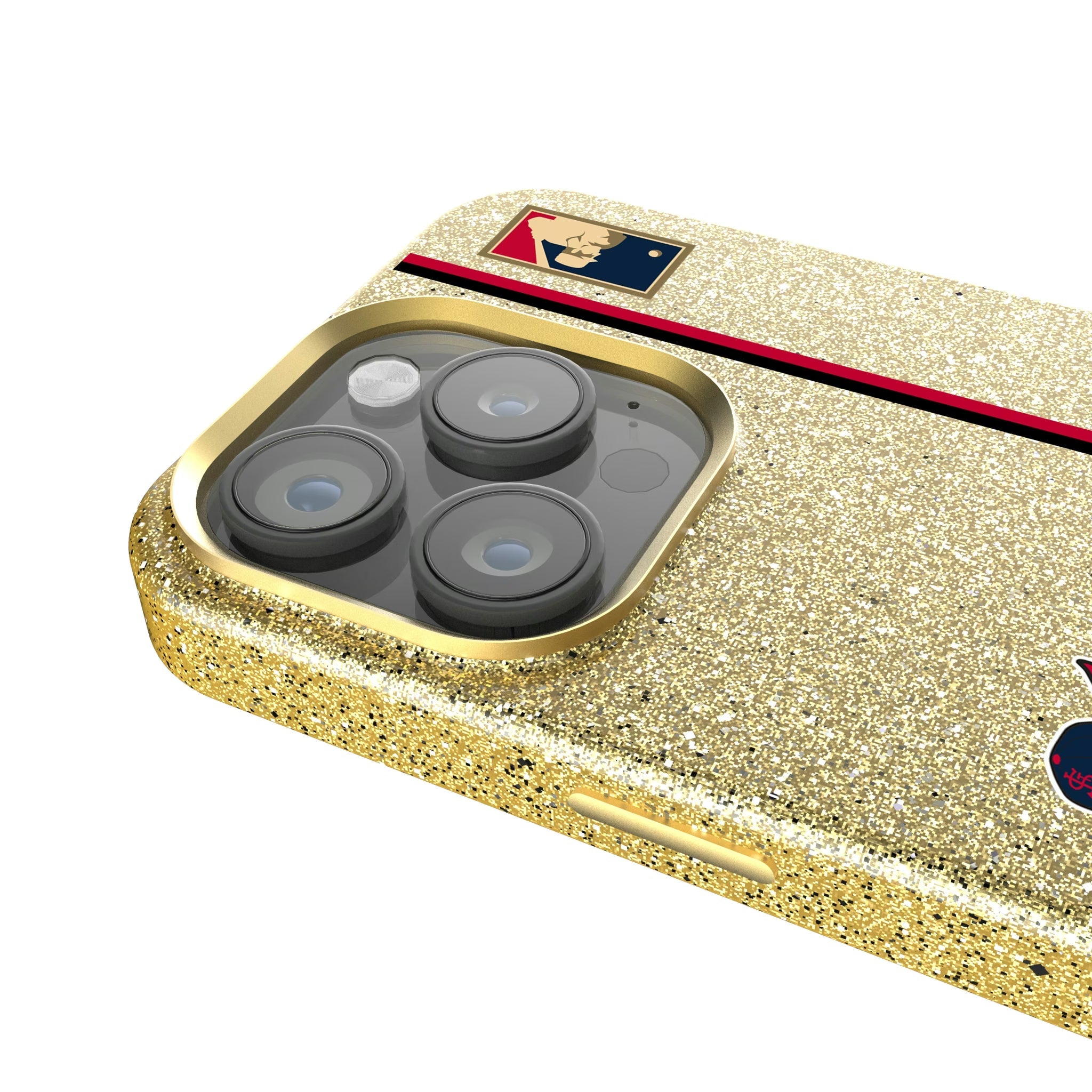 St Louis Cardinals 1950s - Cooperstown Collection Sidebar Bling Phone Case