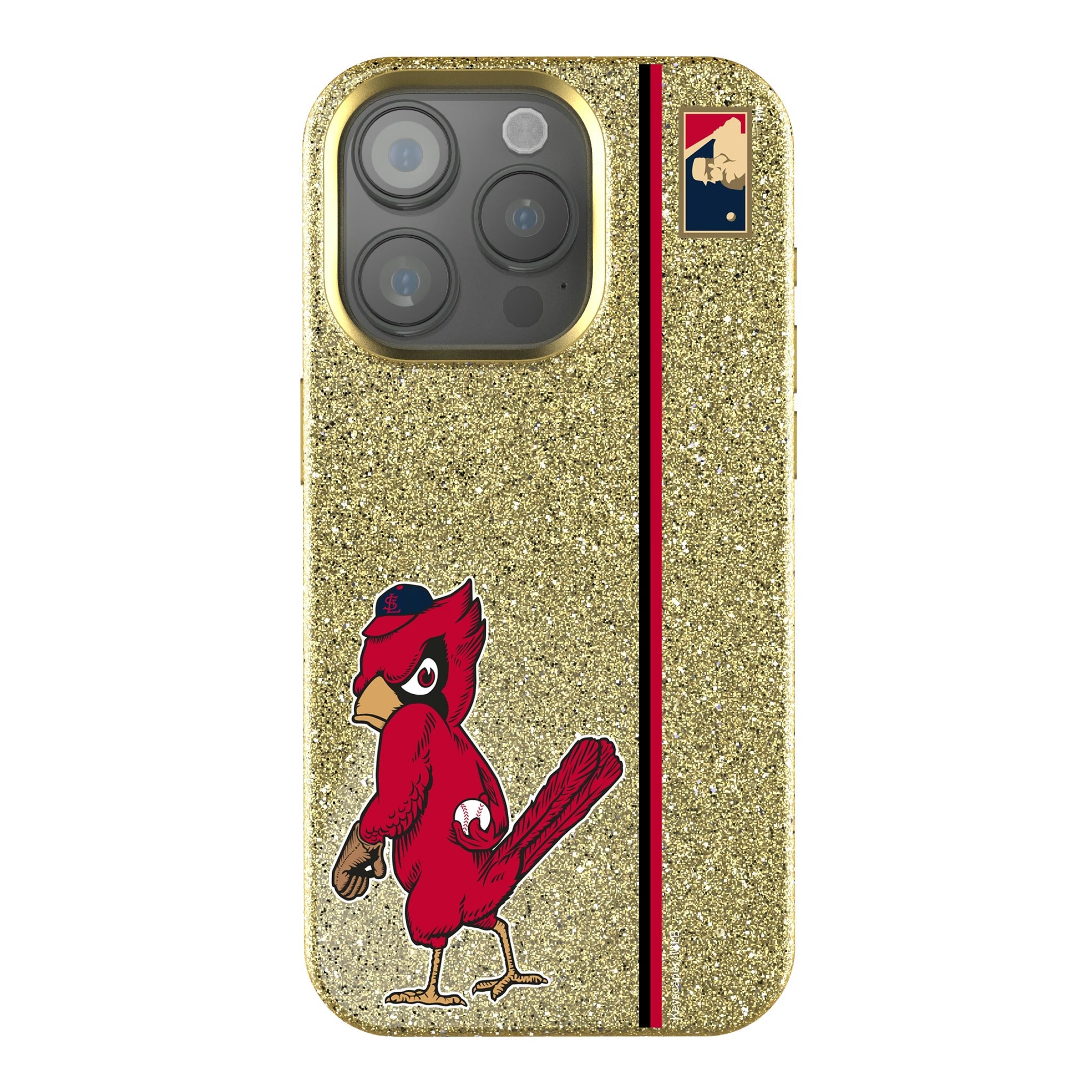 St Louis Cardinals 1950s - Cooperstown Collection Sidebar Bling Phone Case