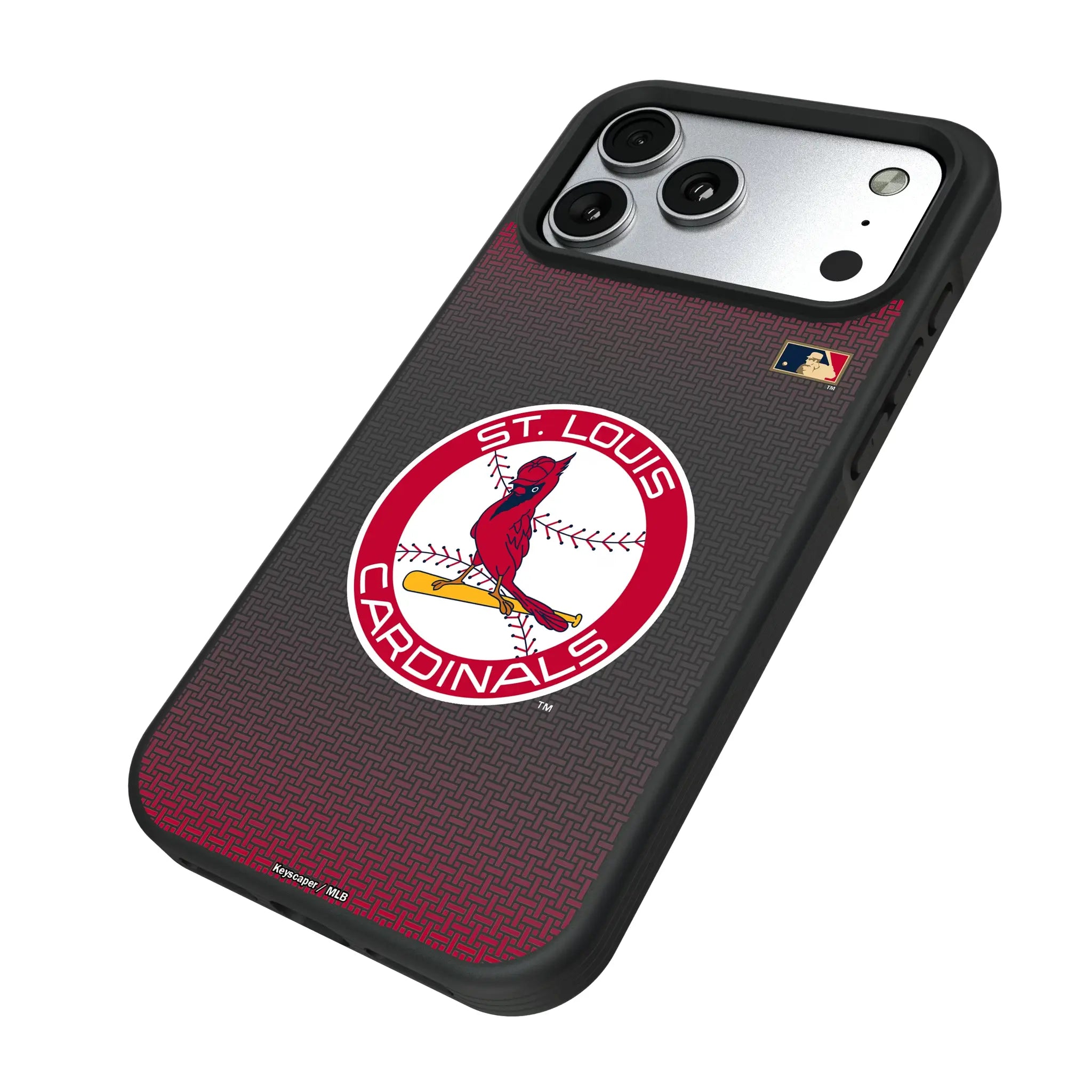 St Louis Cardinals 1966-1997 - Cooperstown Collection Linen Bump Phone Case