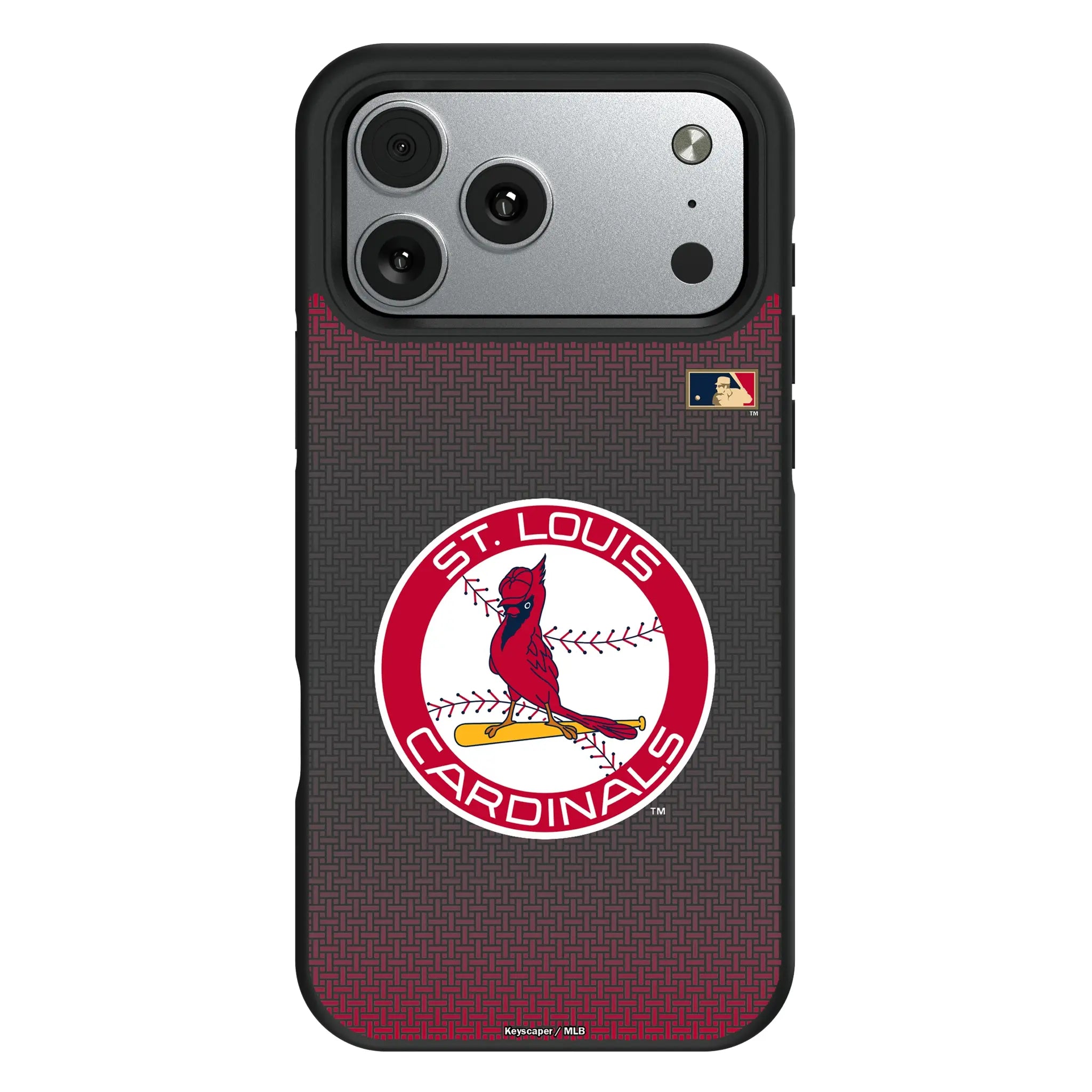 St Louis Cardinals 1966-1997 - Cooperstown Collection Linen Bump Phone Case