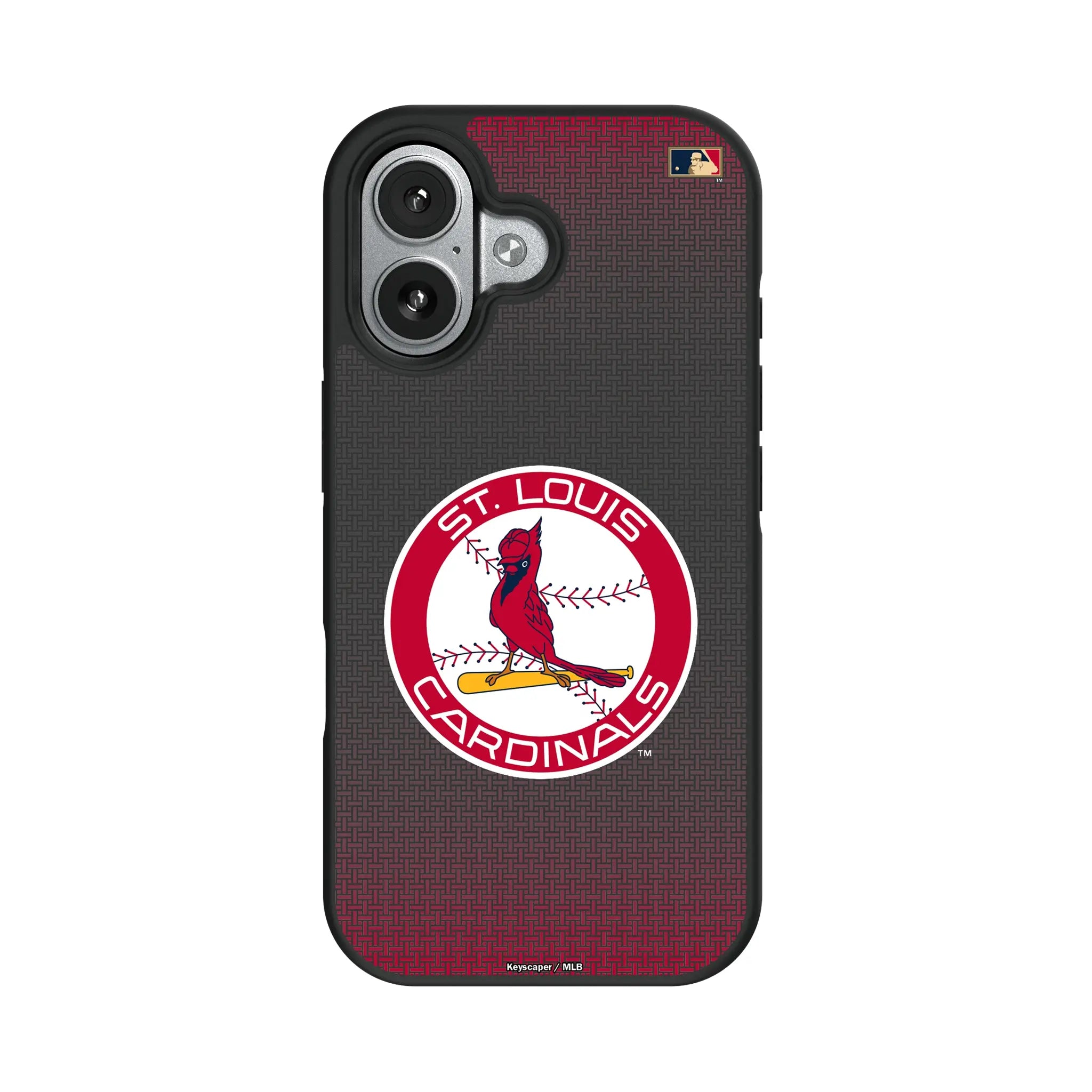 St Louis Cardinals 1966-1997 - Cooperstown Collection Linen Bump Phone Case