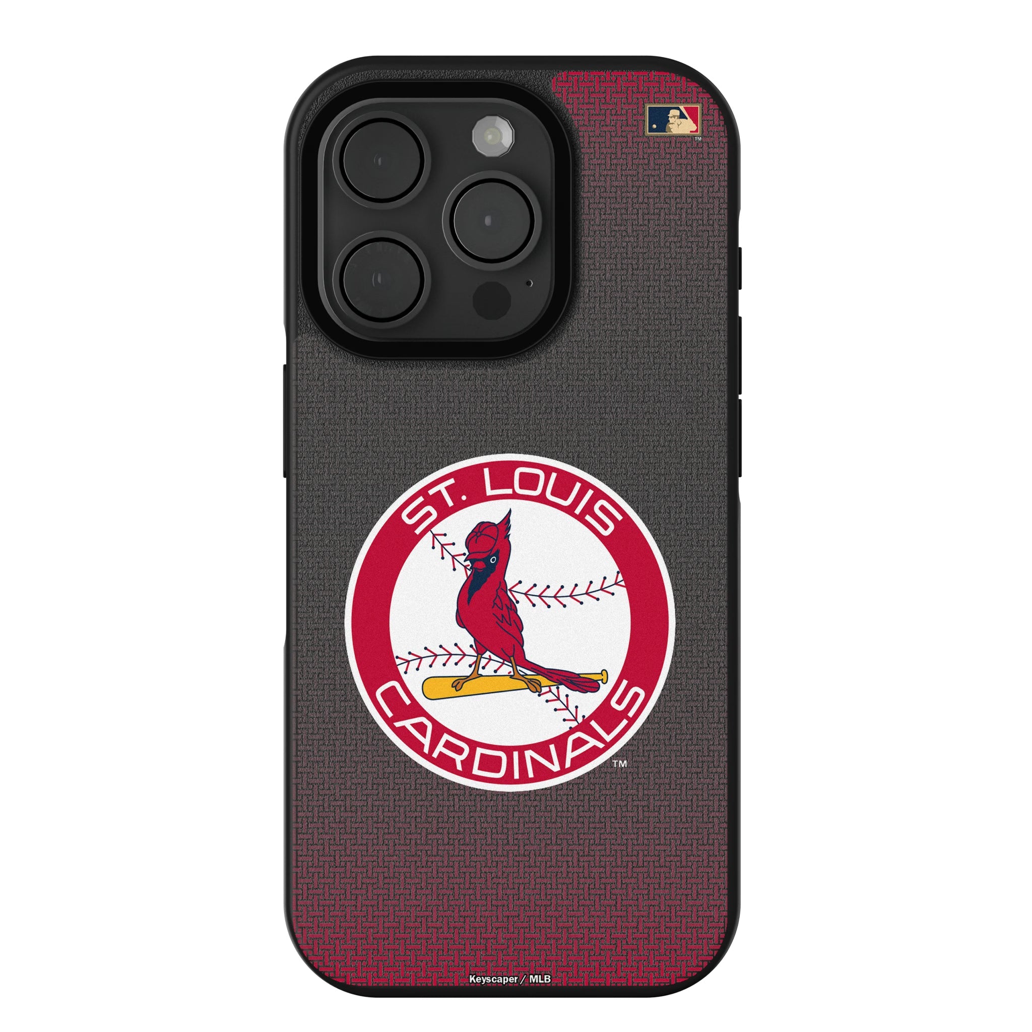 St Louis Cardinals 1966-1997 - Cooperstown Collection Linen Bump Phone Case - Sports Gifts, Sports Memorabilia, Sports Collectibles, Fan Shop