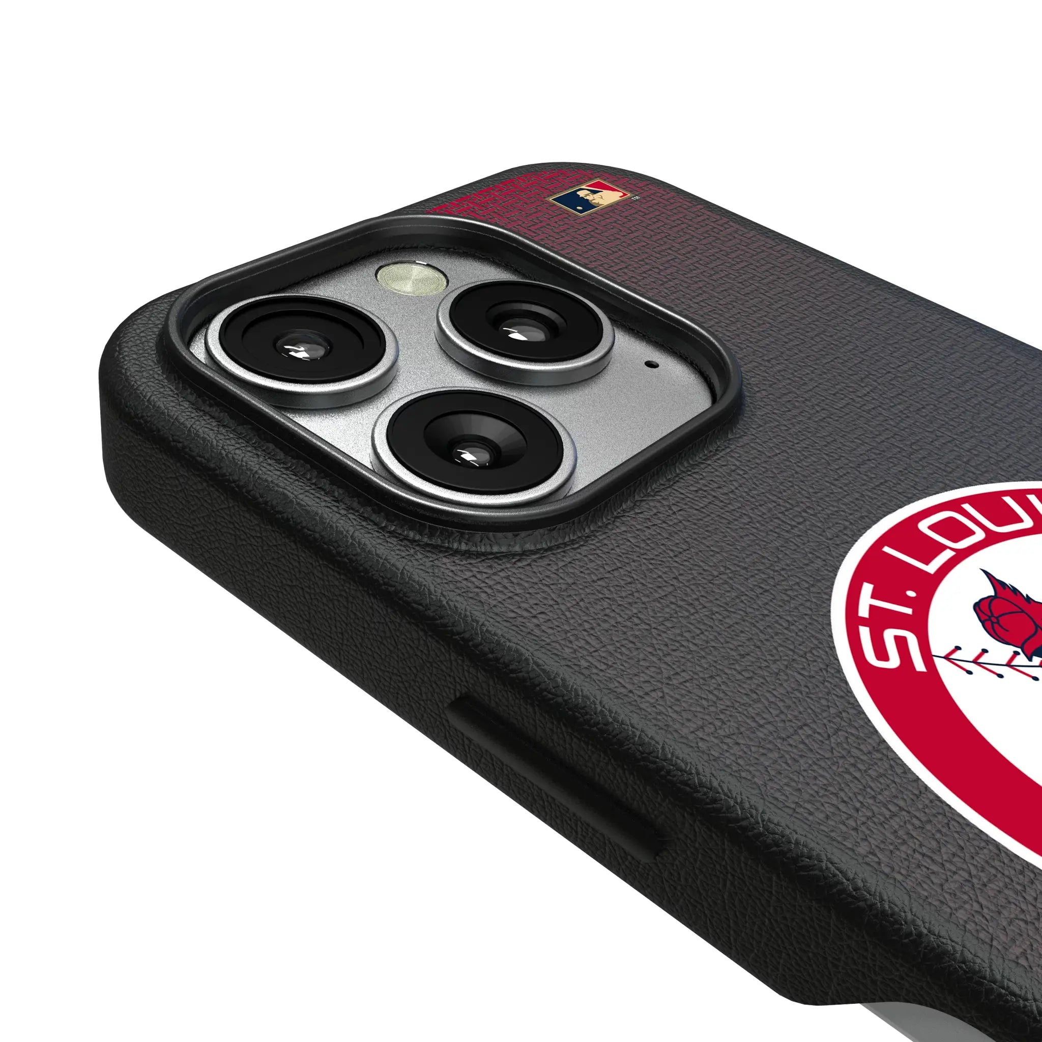 St Louis Cardinals 1966-1997 - Cooperstown Collection Linen MagSafe Compatible Phone Case for Apple iPhone