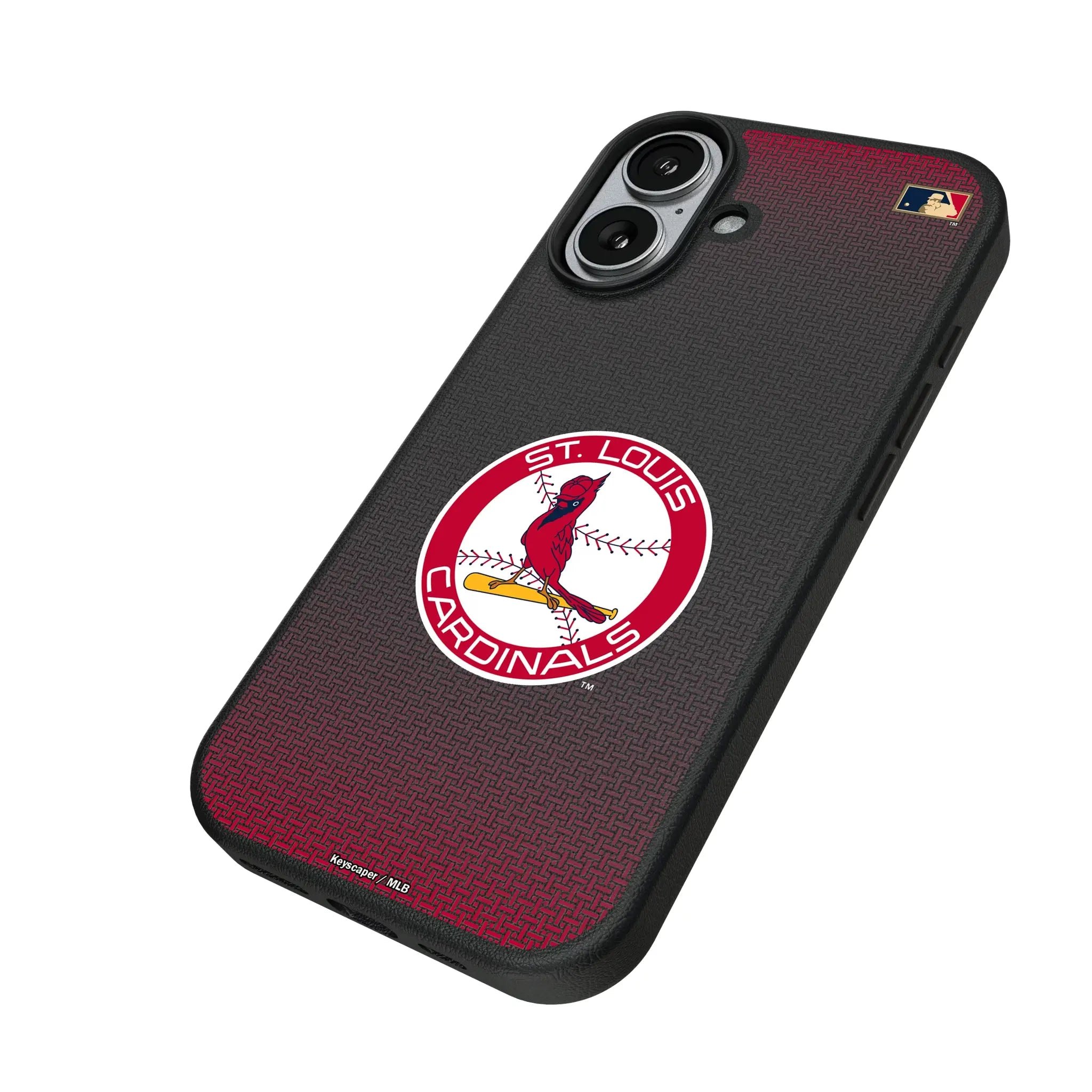 St Louis Cardinals 1966-1997 - Cooperstown Collection Linen MagSafe Compatible Phone Case for Apple iPhone